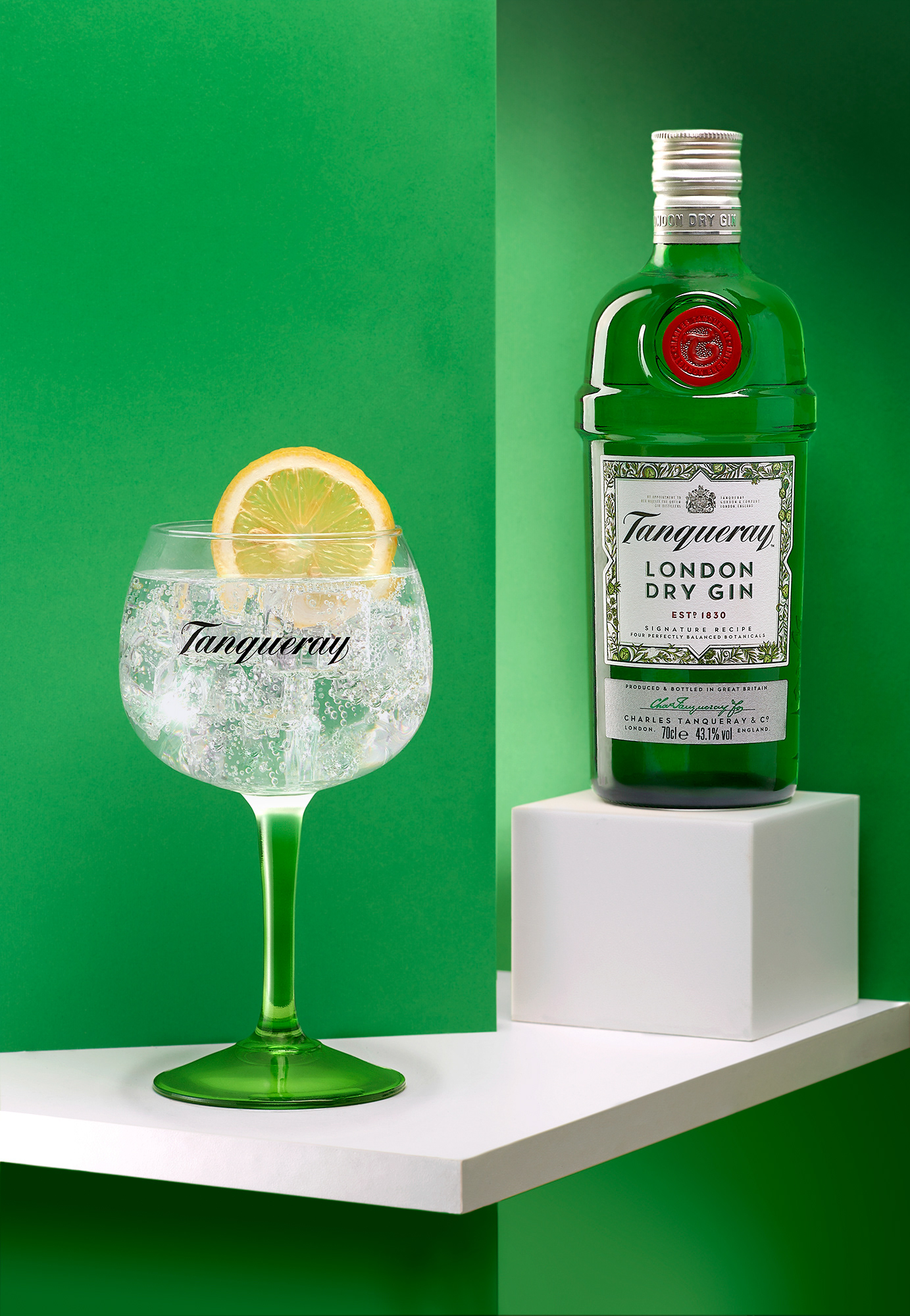 Gin Tanqueray London - fotografia di Still life realizzata da Daniele Scalera Fotografo Siena