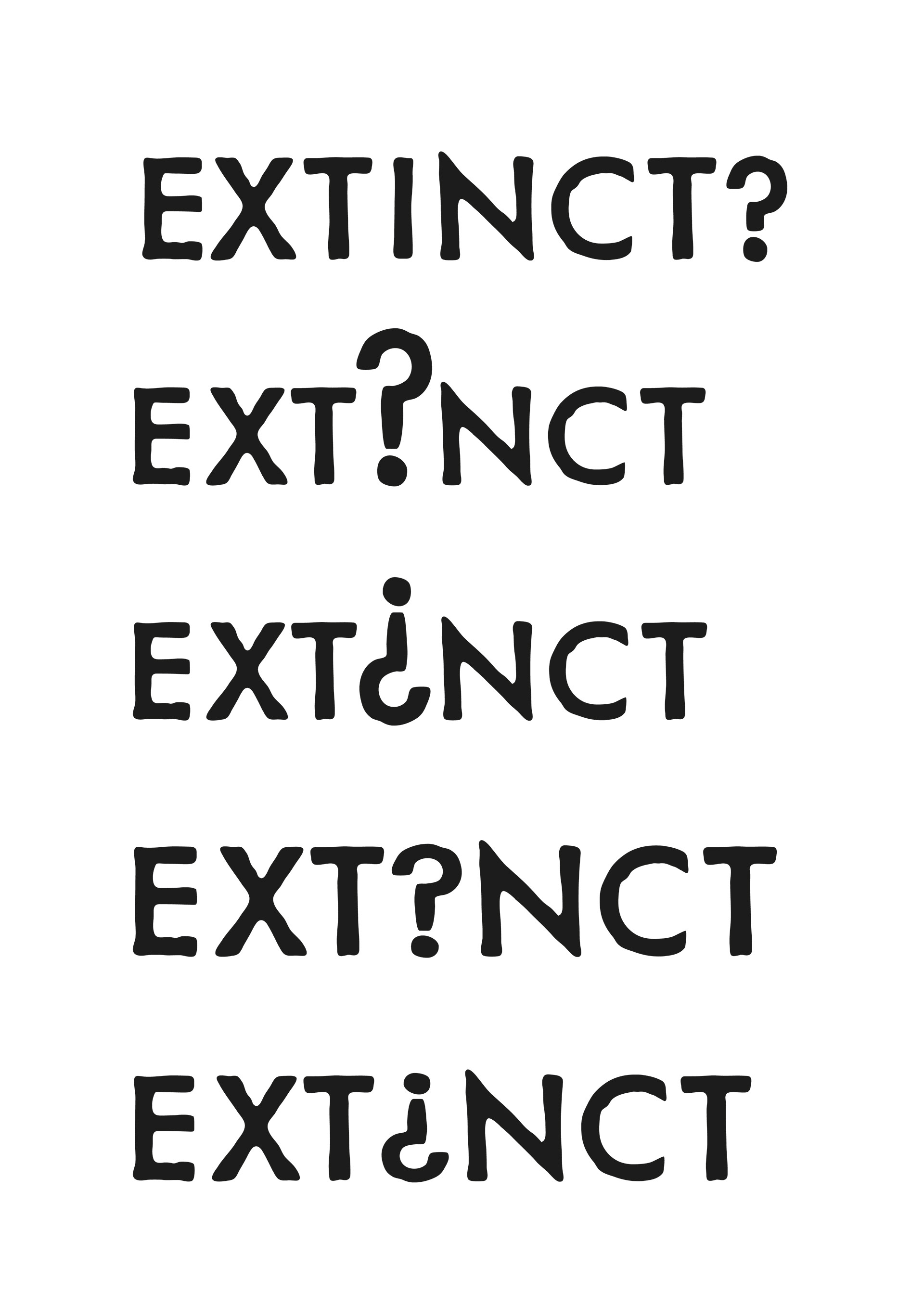 Extinct variations