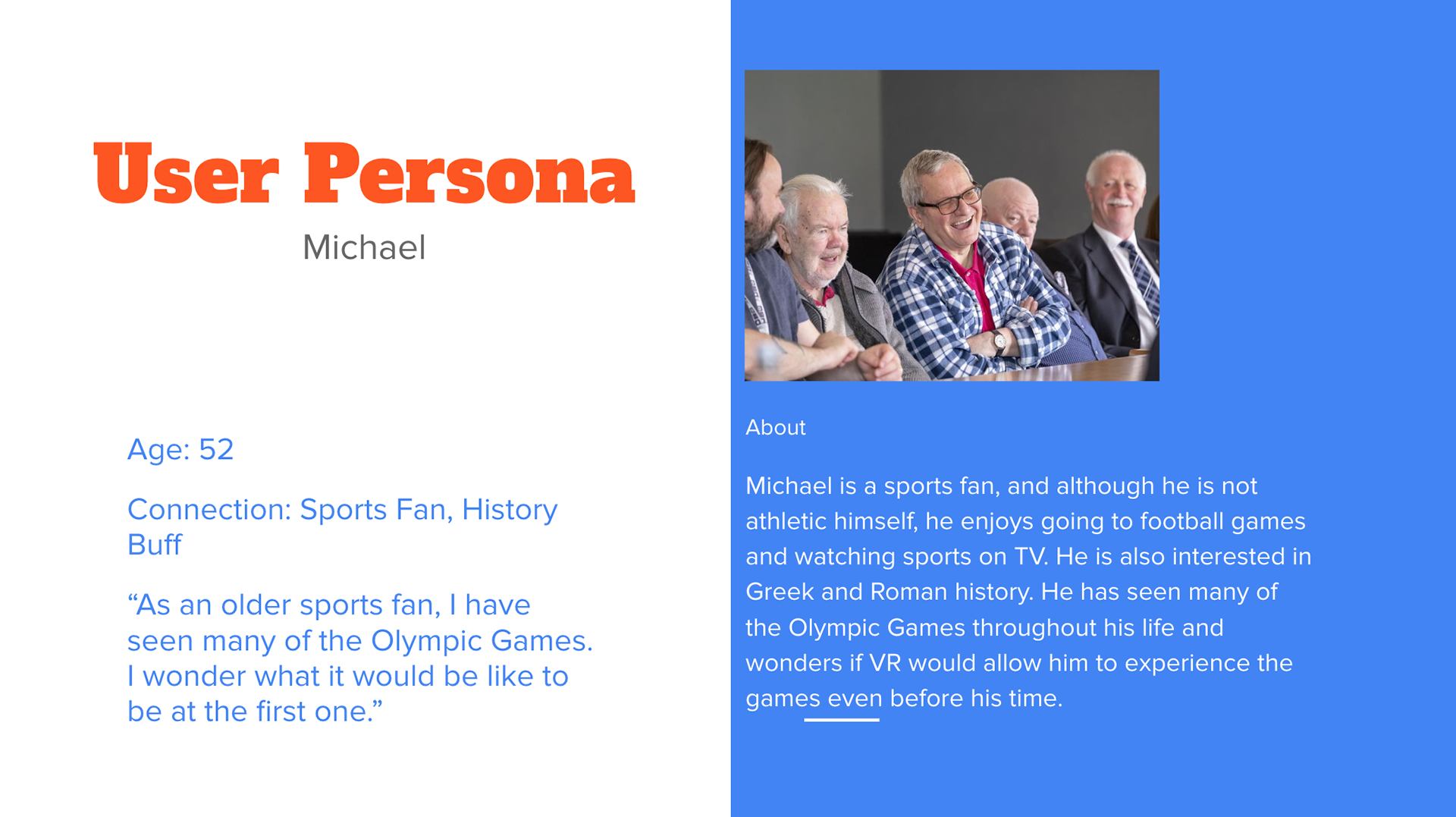 User Persona 1