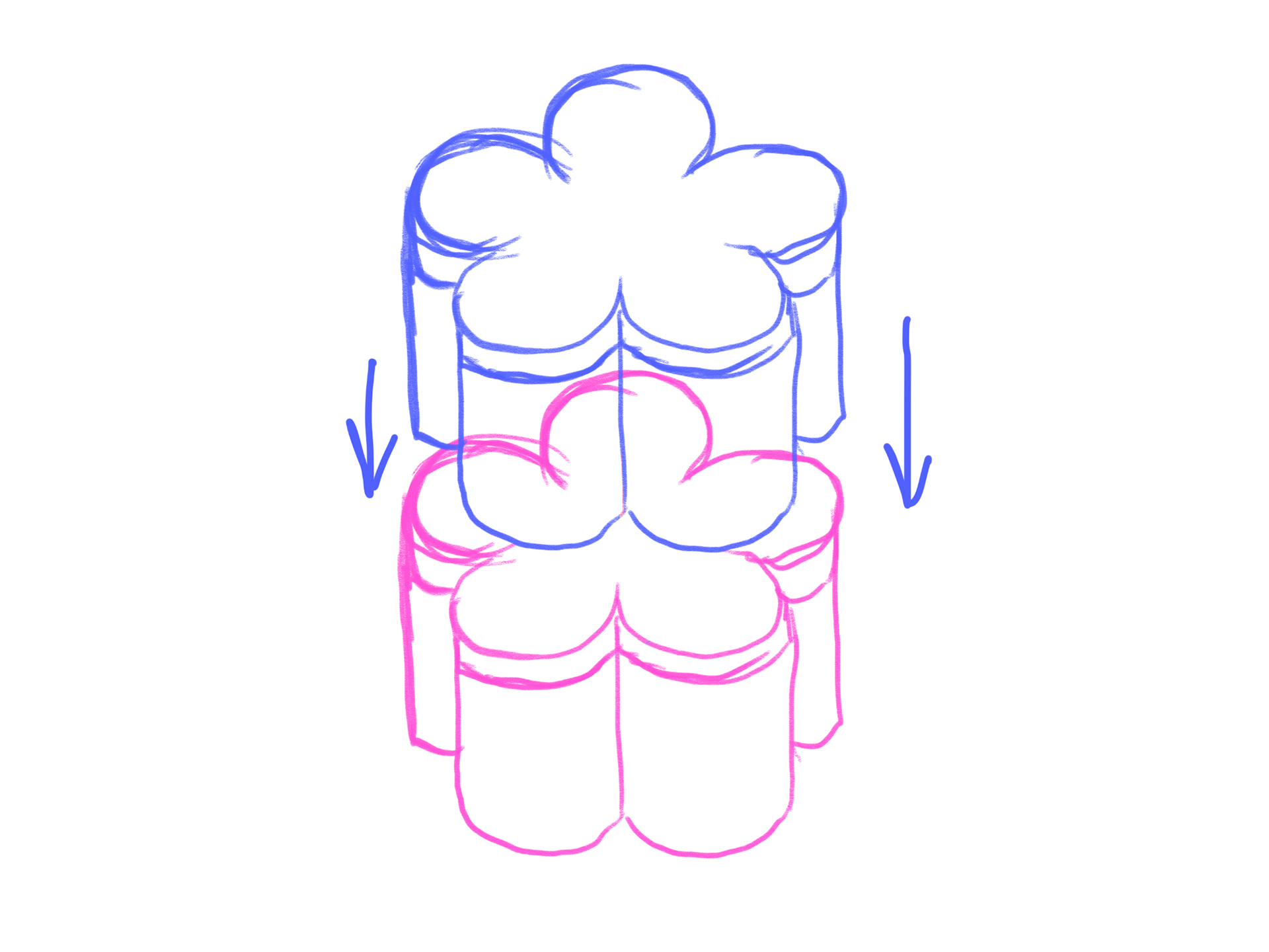 Stackable Skincare Sketch