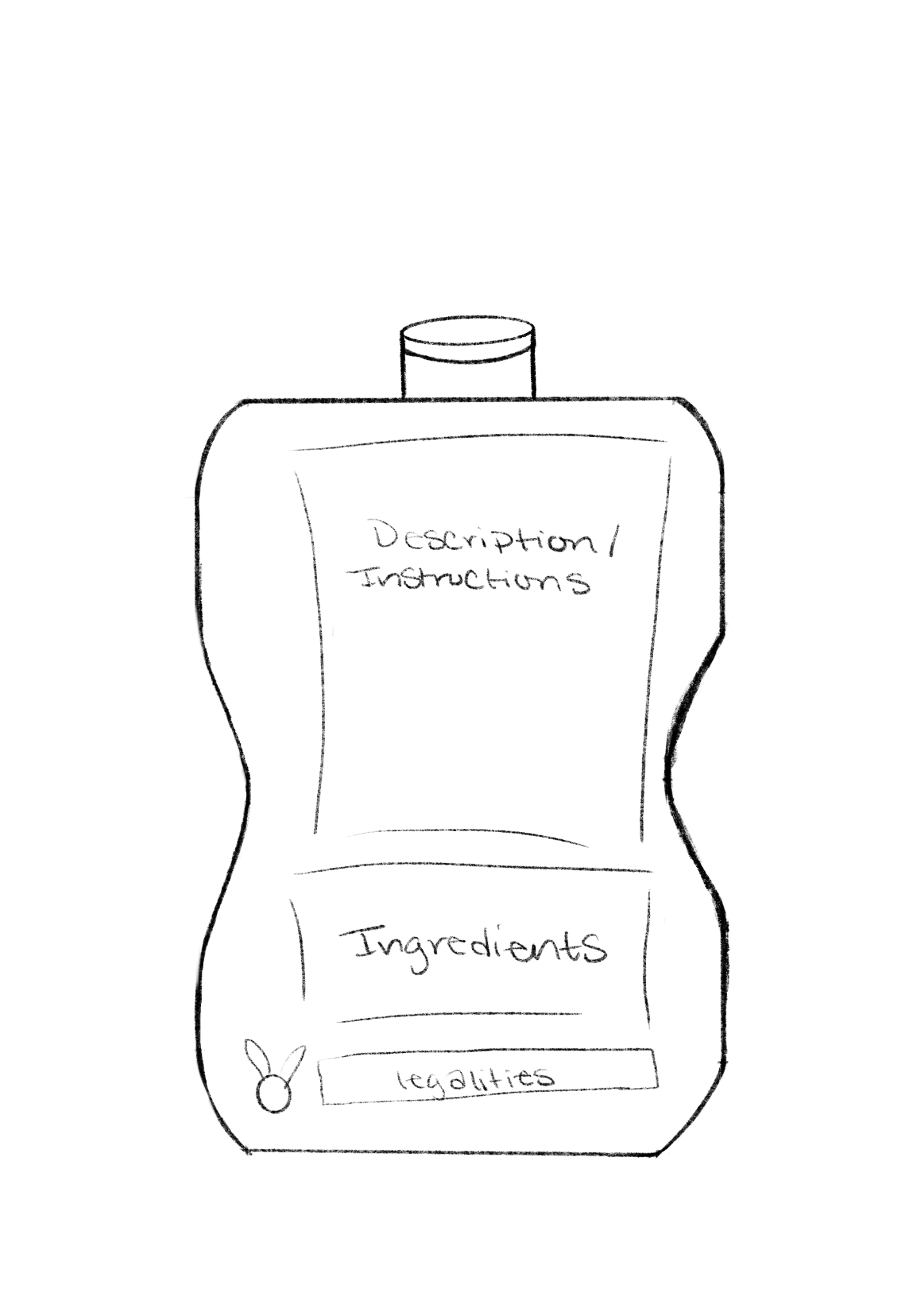 Mekayla Bottle Sketch 2