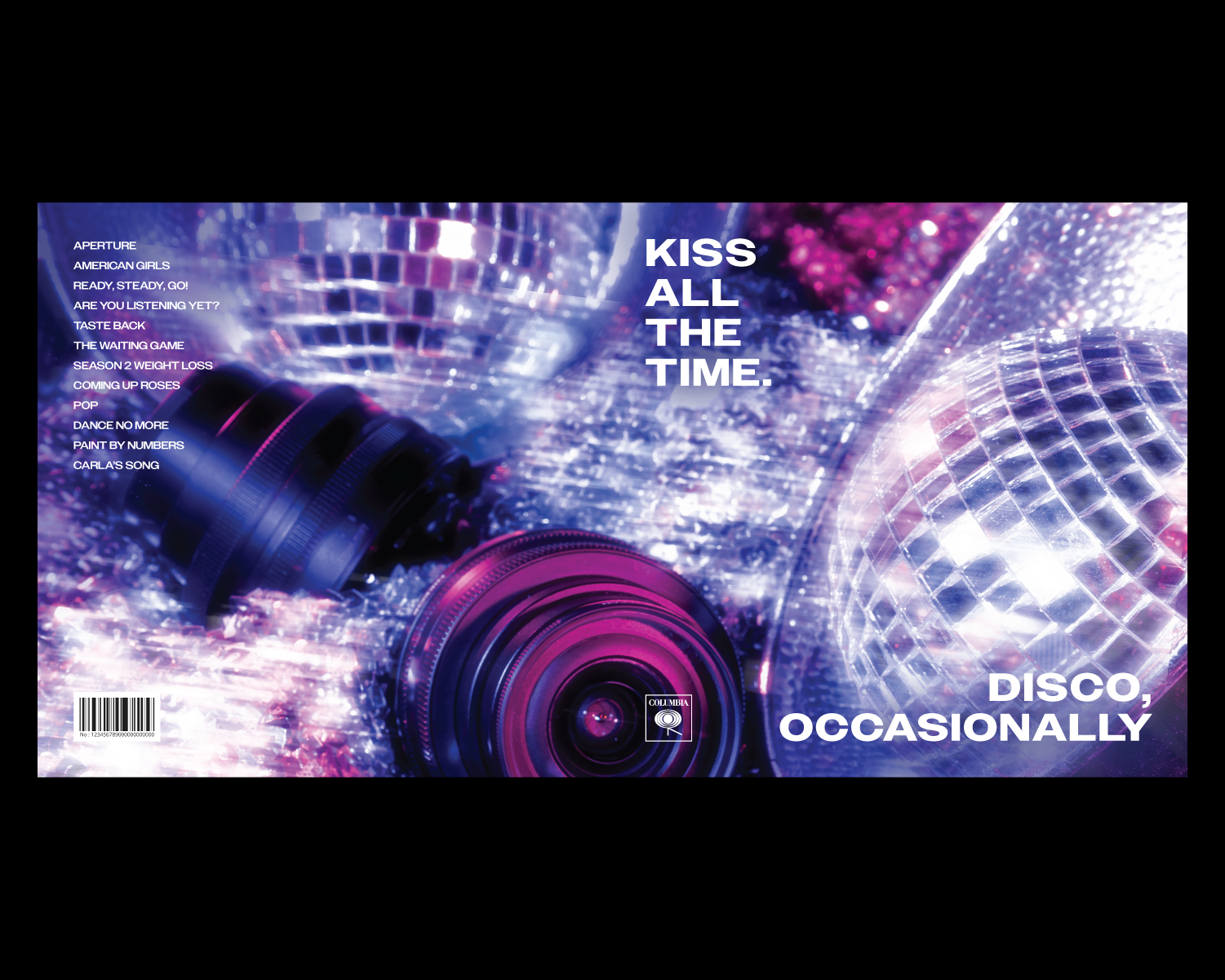 Album Redesign for 'Kiss all the Time, Disco Occasionally,' by Harry Styles