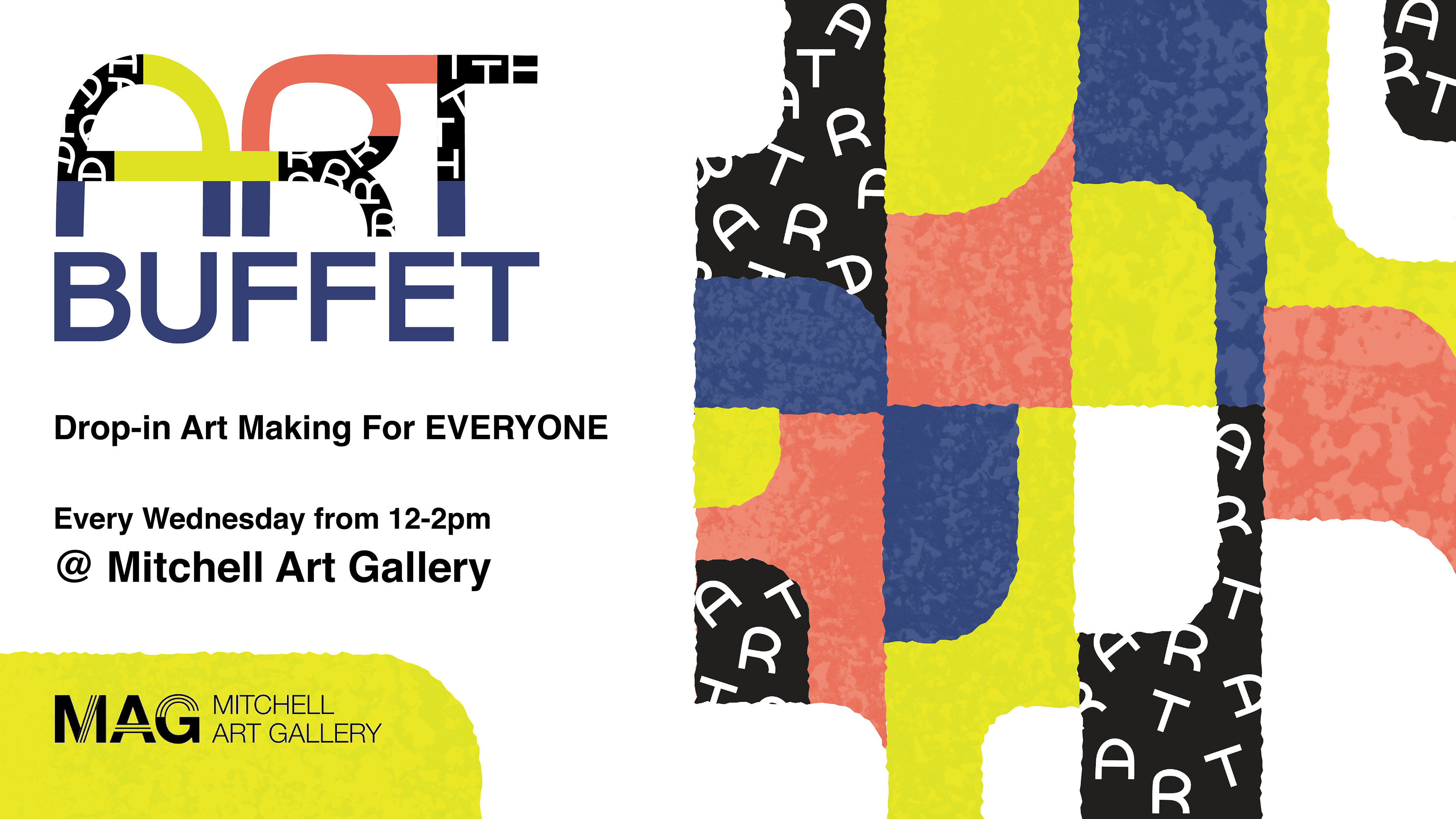 'Art Buffet' by MAG Art Gallery Branding Design