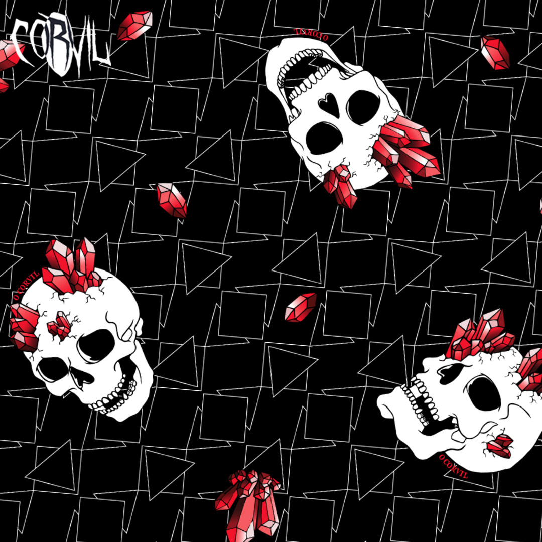 Mystic Skull Pattern