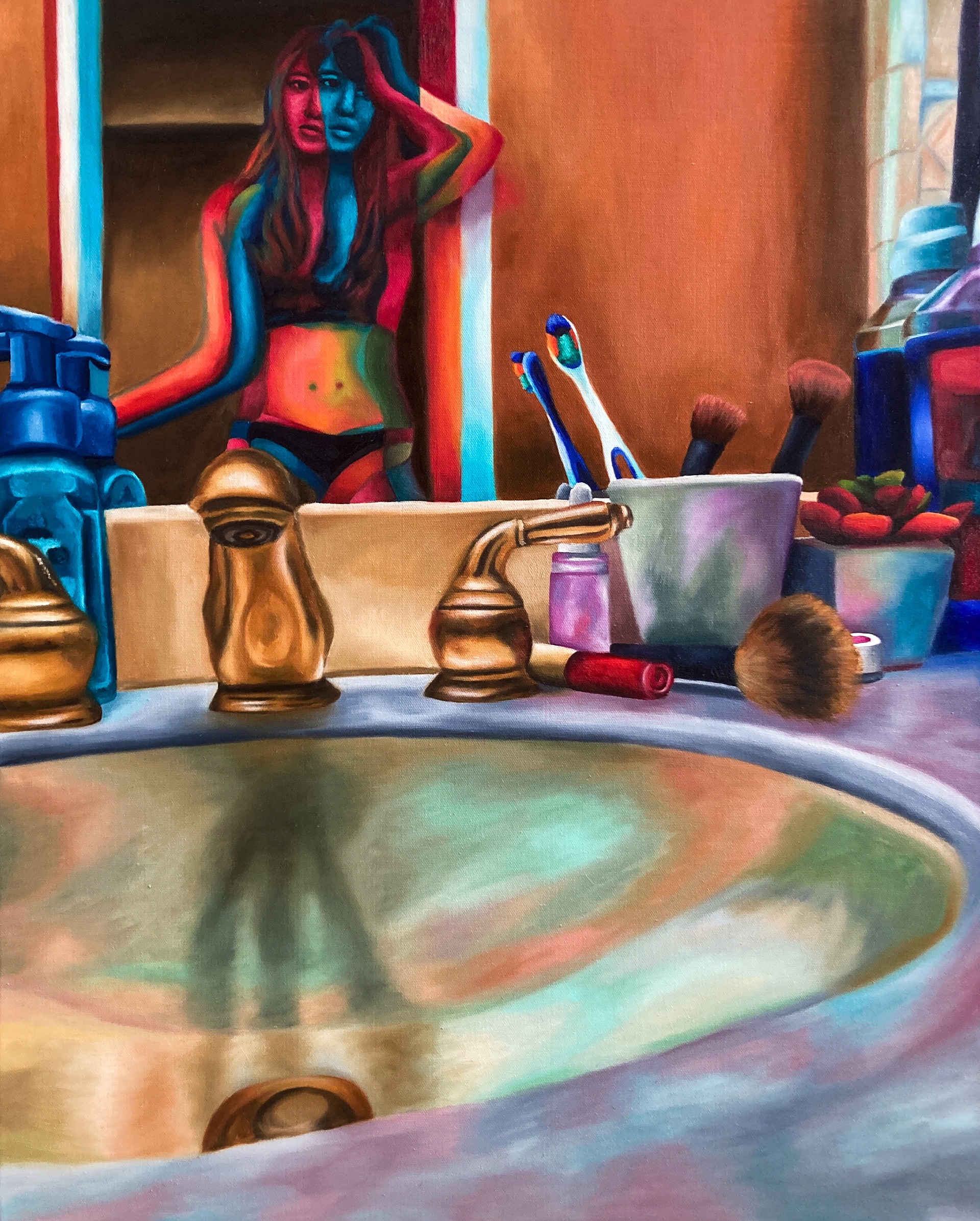 "Last Night", Oil on Canvas, 24x30