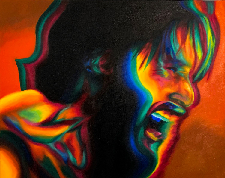 "Soldier Boy", Oil on Canvas, 24x30