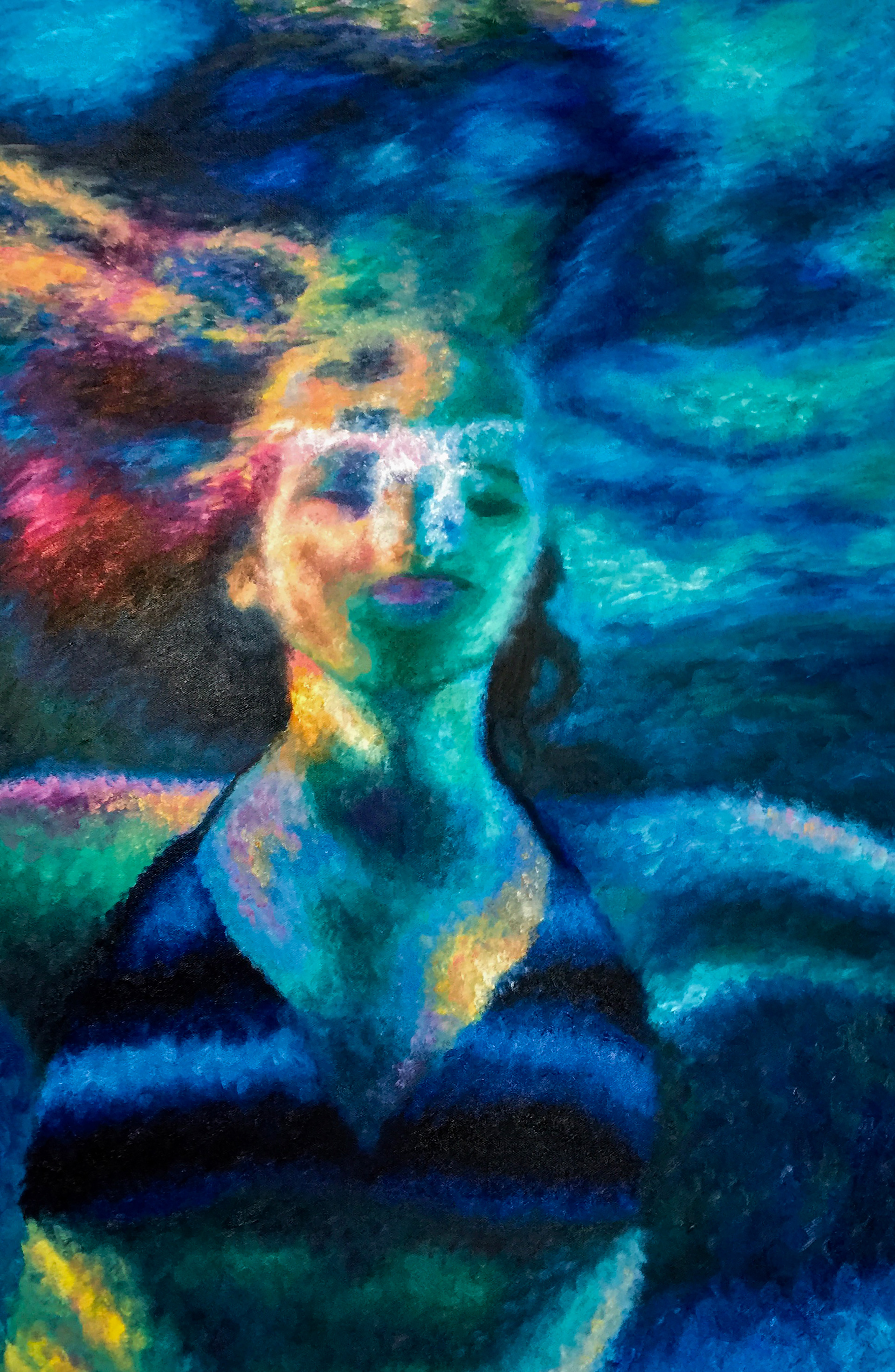"Surface", Oil on canvas, 24x36