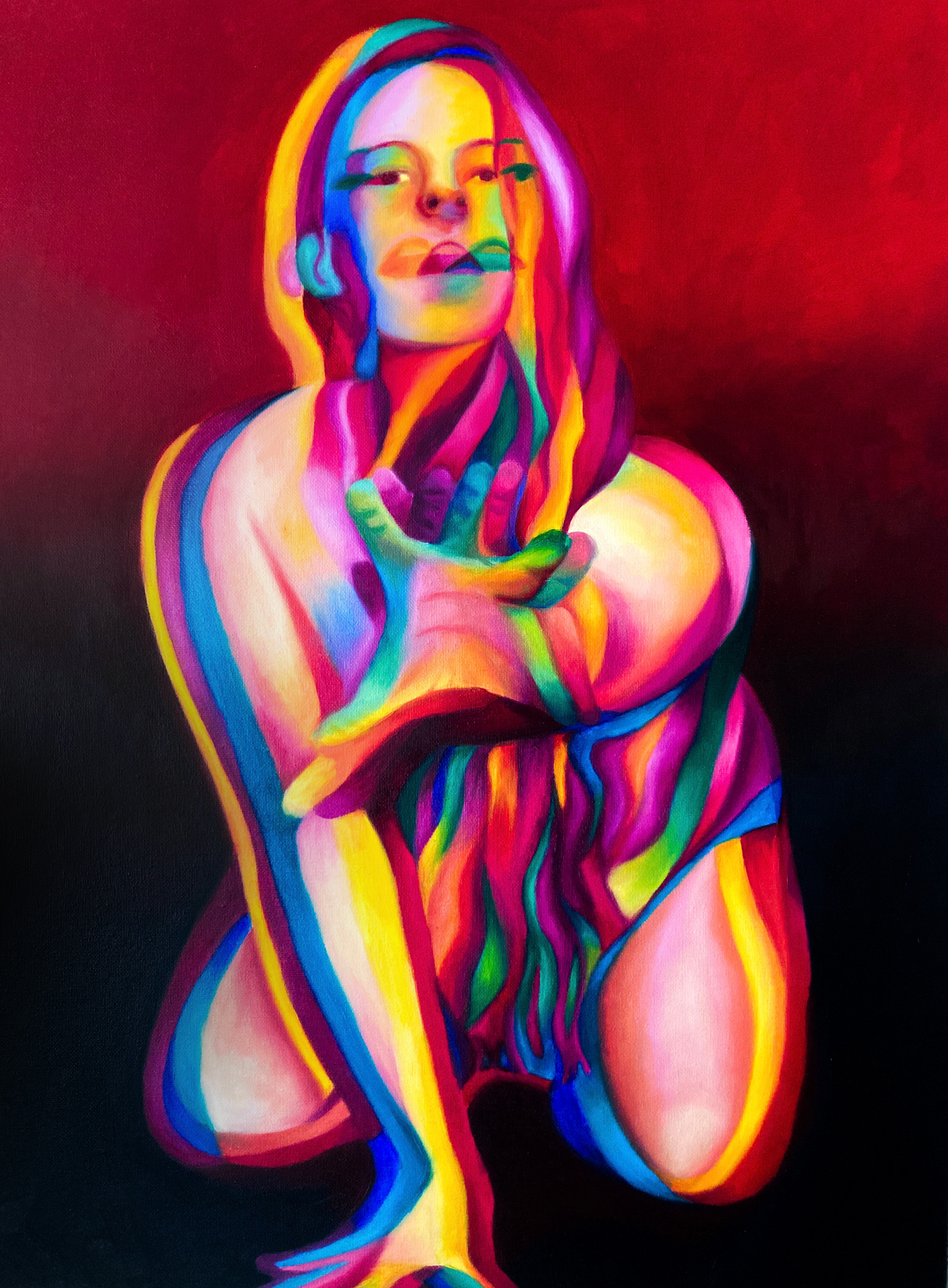 "Amanda", Oil on Canvas, 18x24