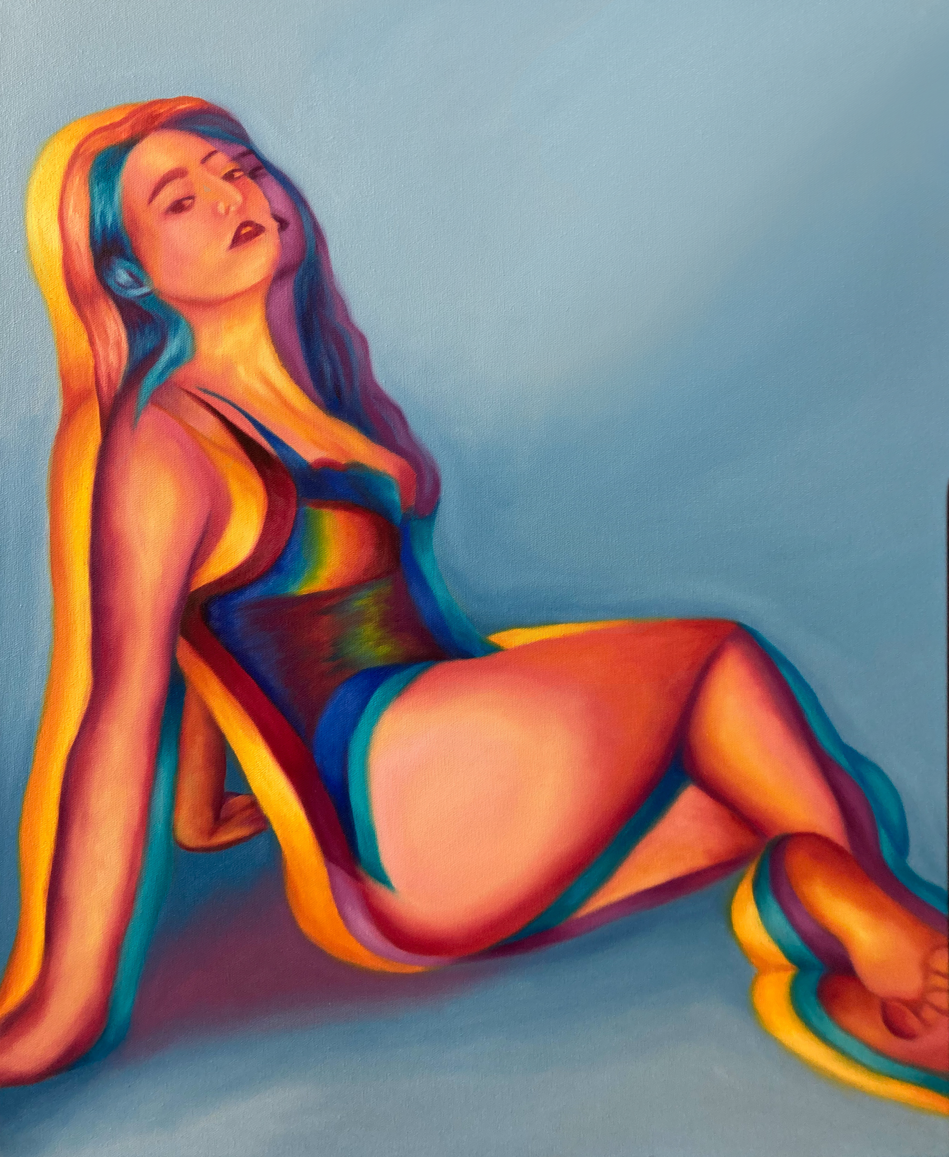 "Bailey", Oil on Canvas, 24x30