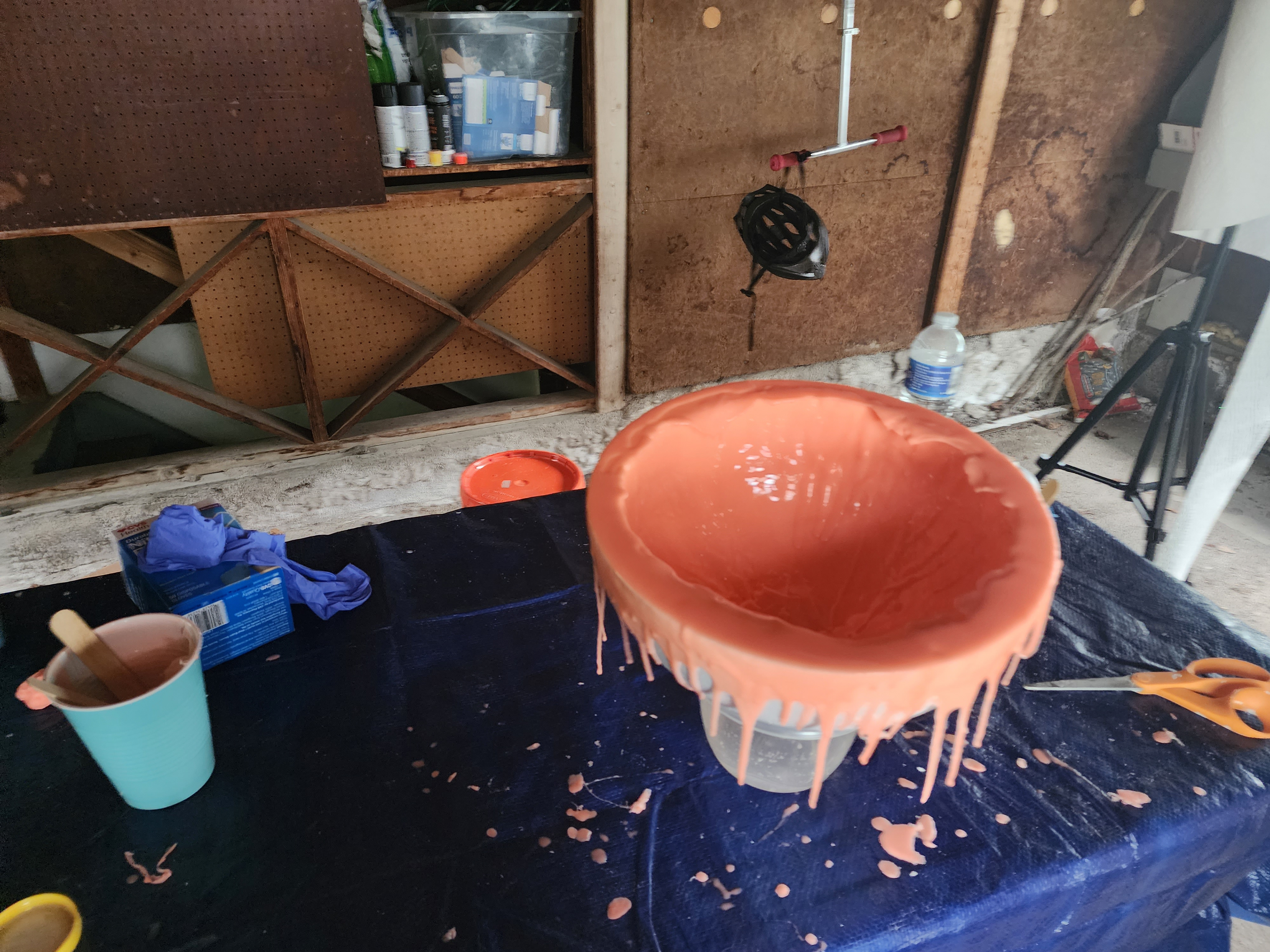 Making the mold!