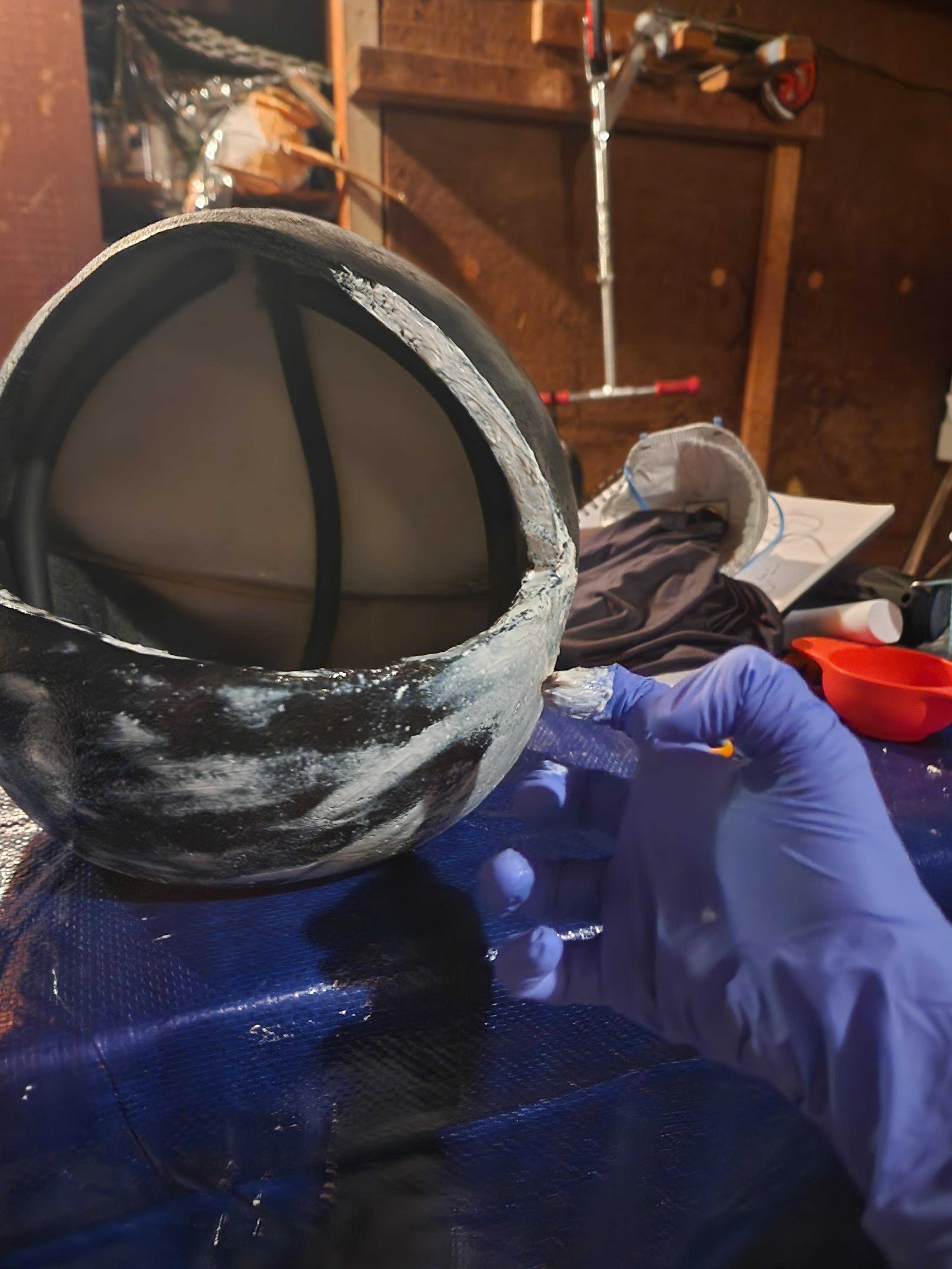 Coating with kwik seal