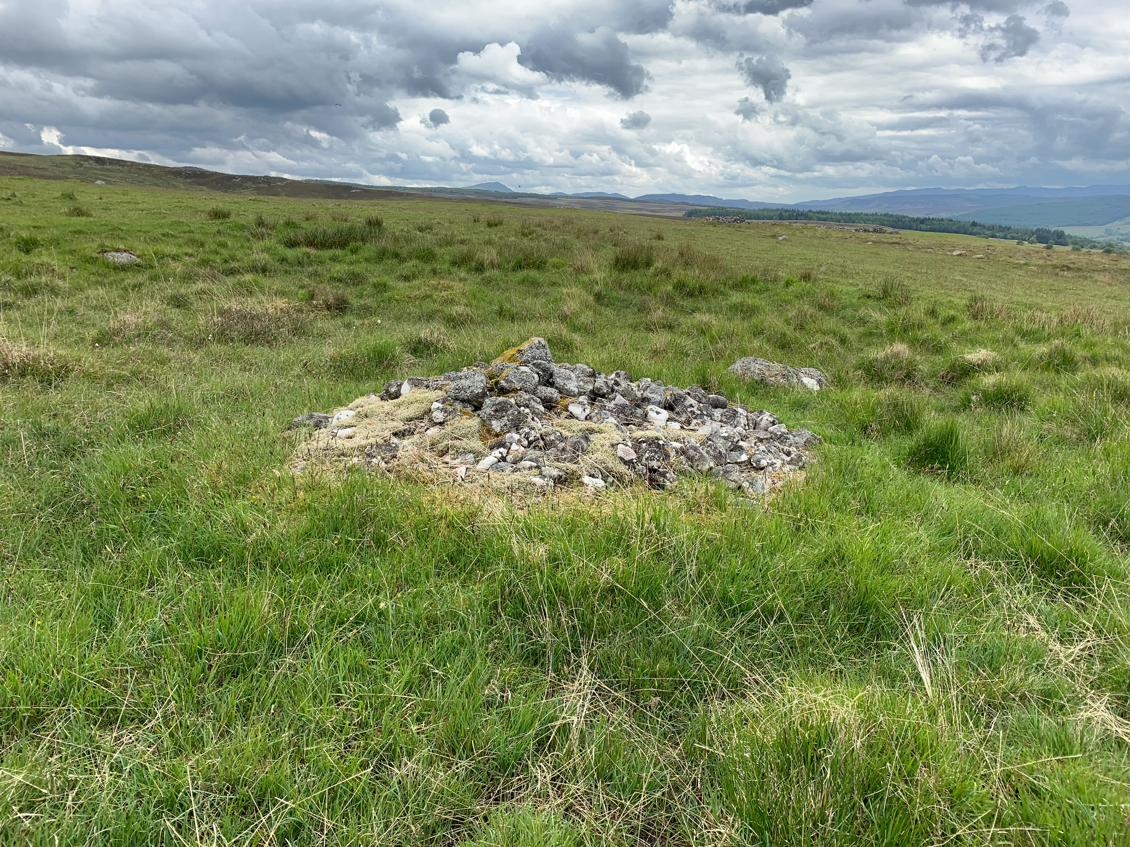 Cairn at Clunes.