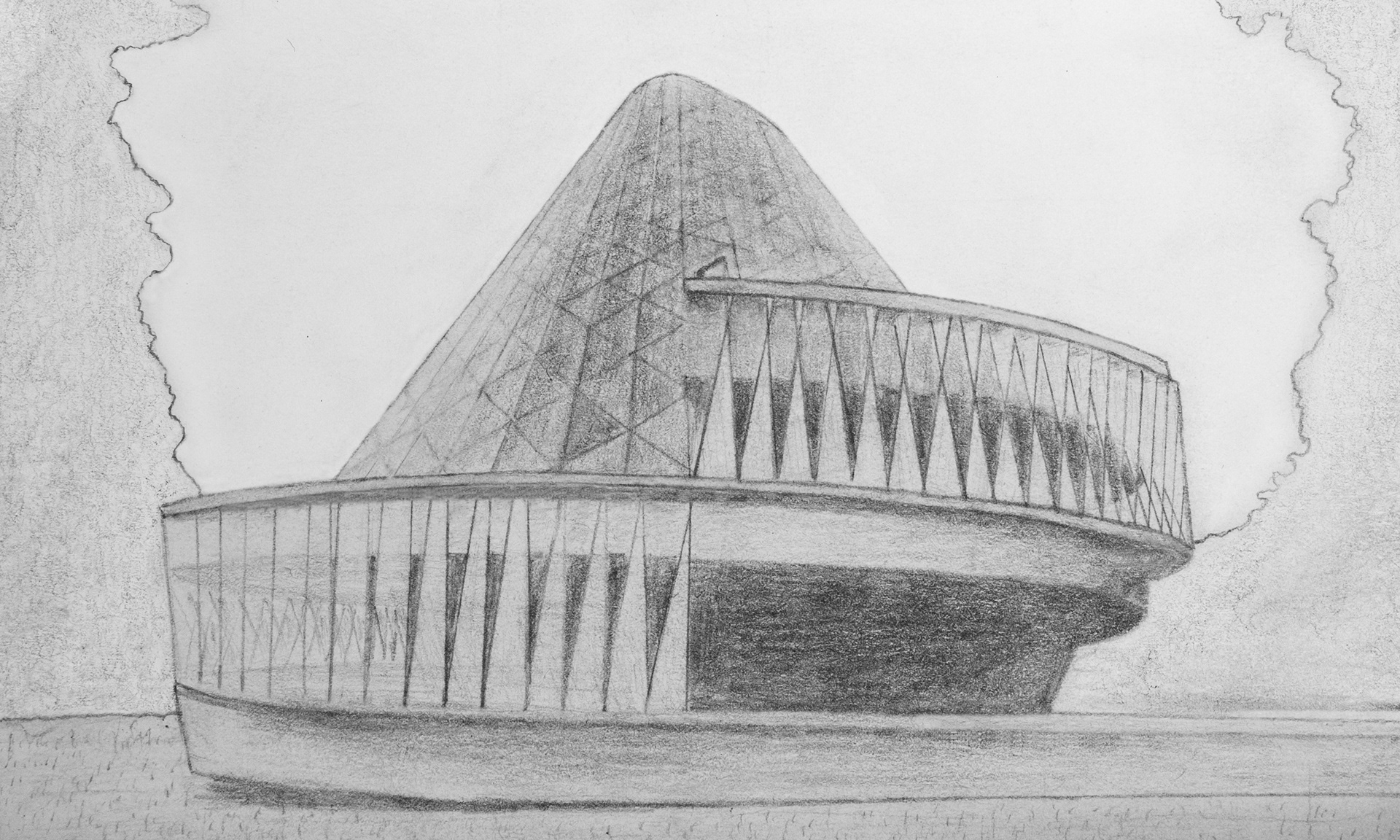 2007 serpentine pavilion designed by olafur eliasson and kjetil traedal thorsen