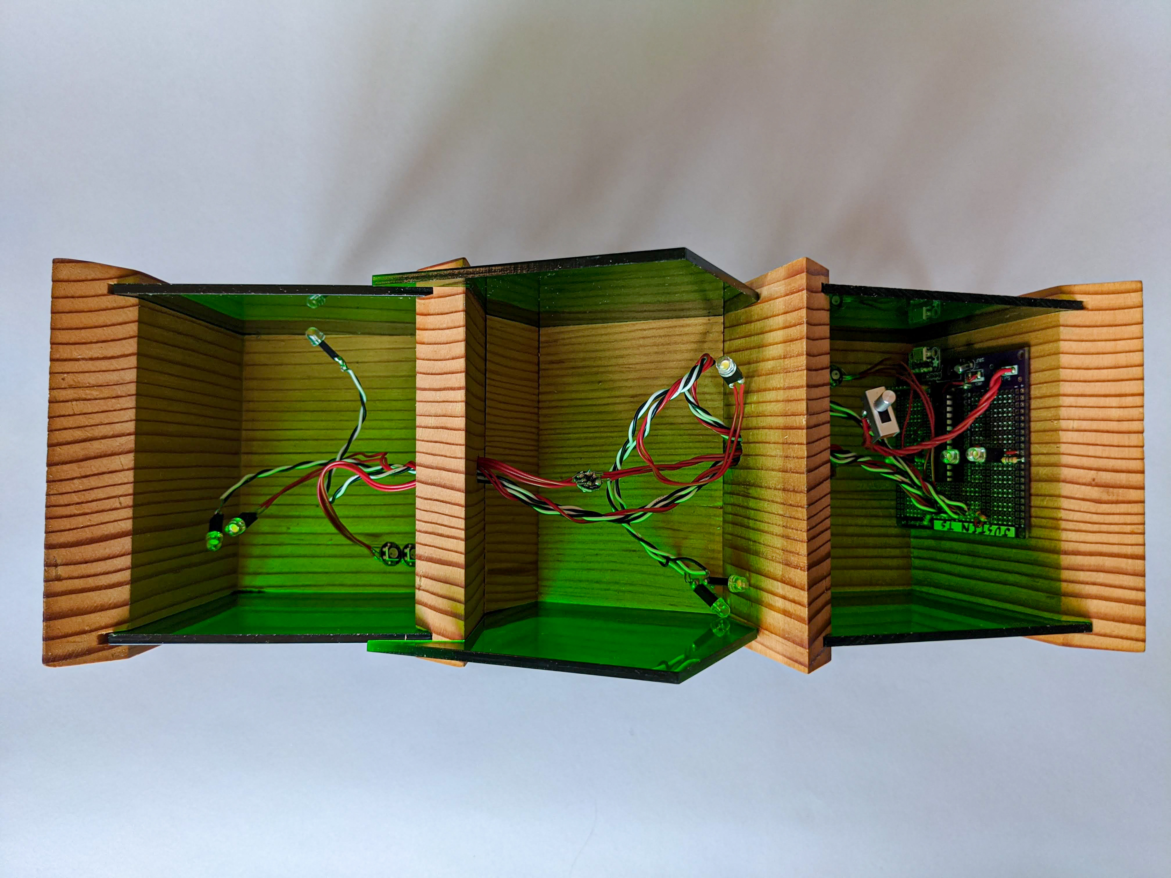 cubes ride bubbles lamp interior