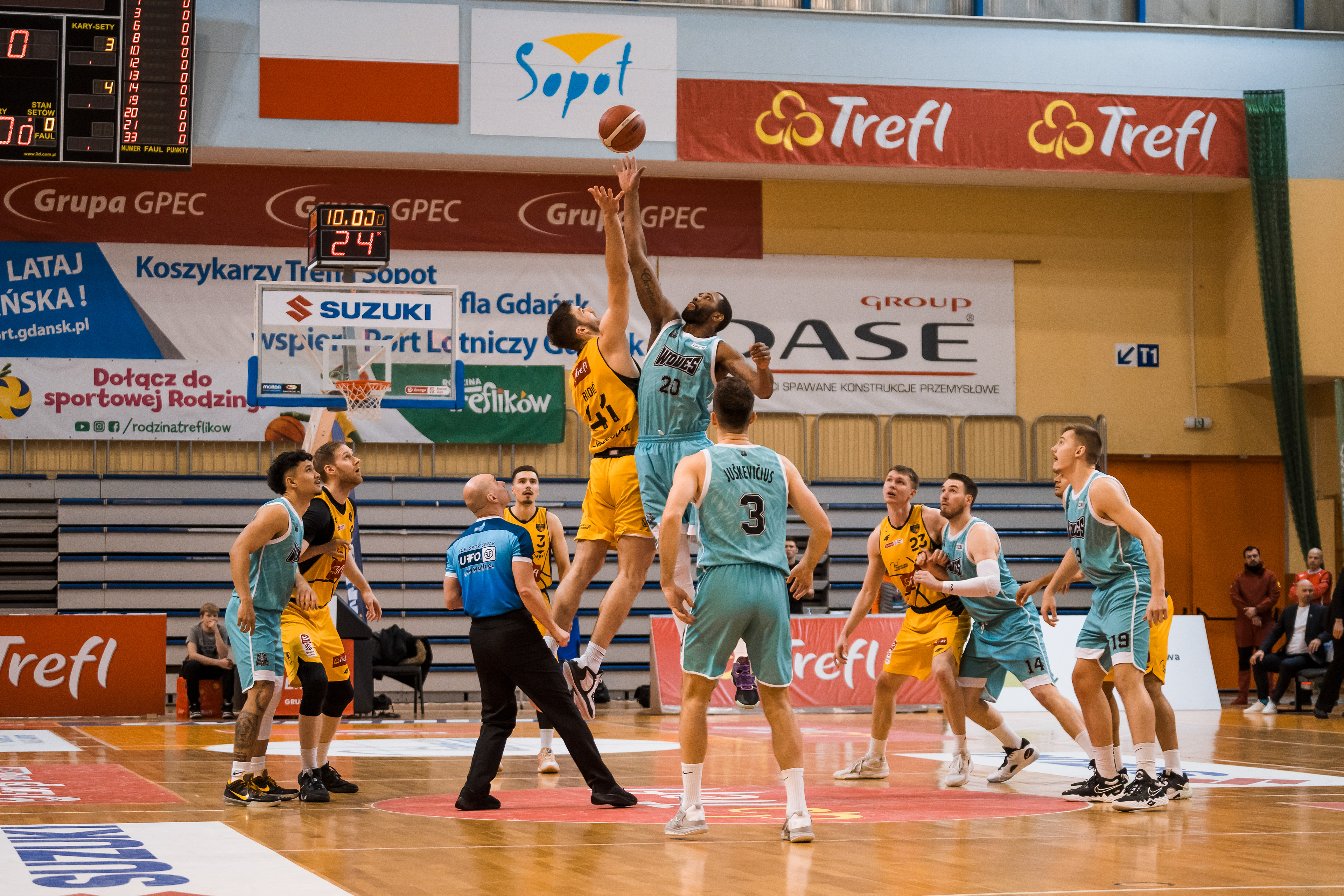 Trefl Sopot - BC Wolves Vilnius