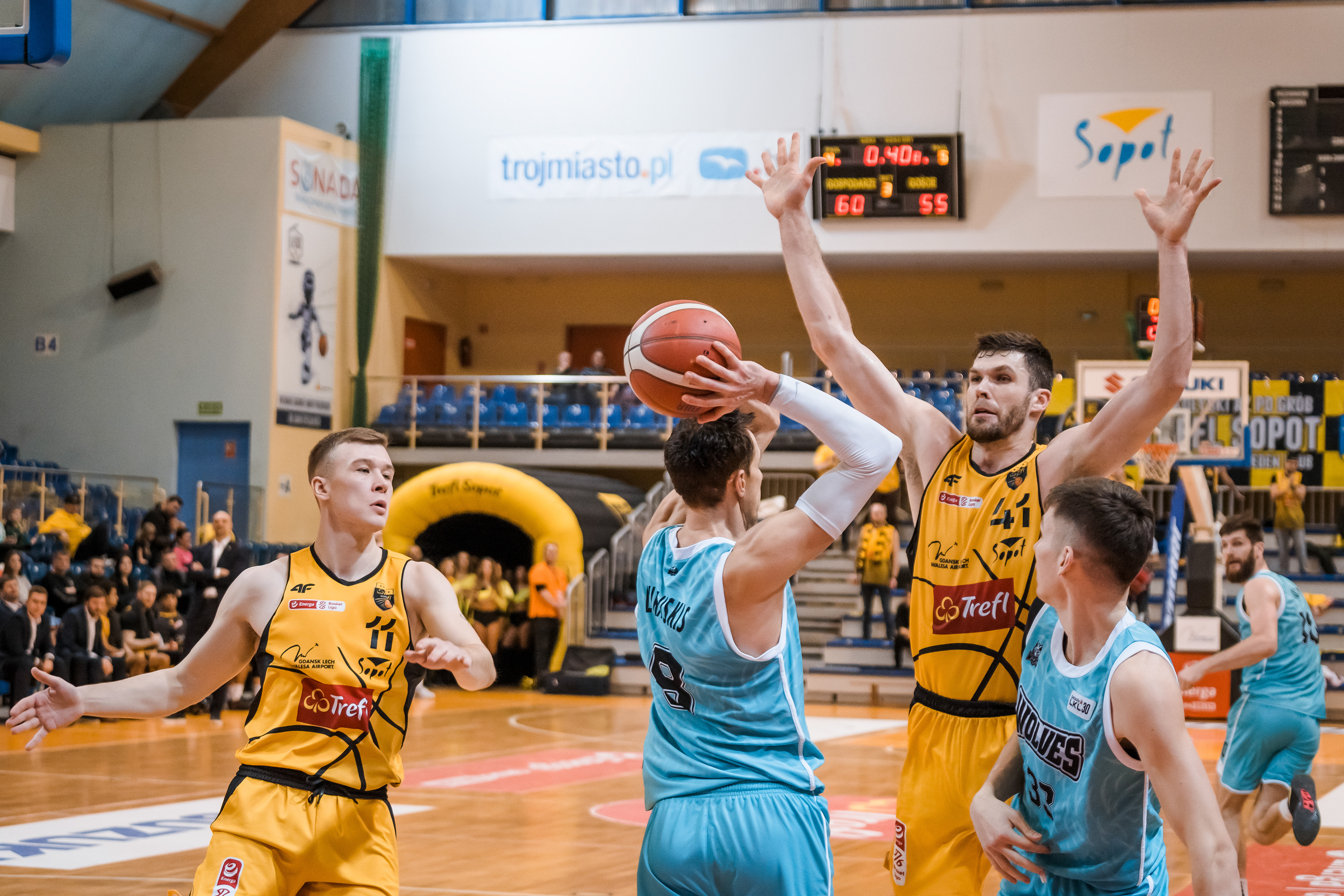 Trefl Sopot - BC Wolves Vilnius