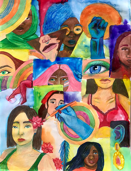 "Every Woman" Multi Media on Bristol 2021