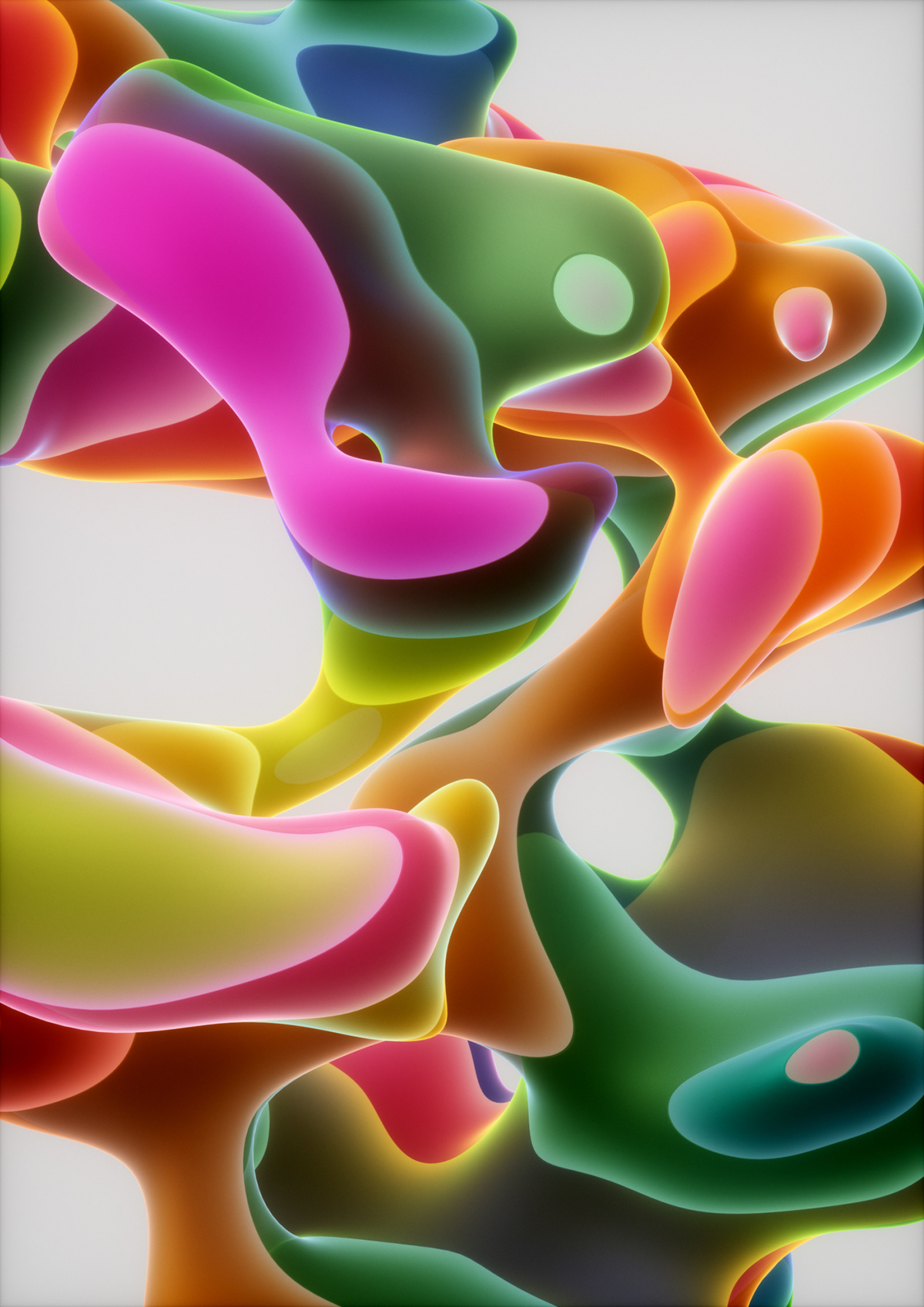 Danny Ivan :: 3D IMAGERY MAKER - Translucent Softness Forms