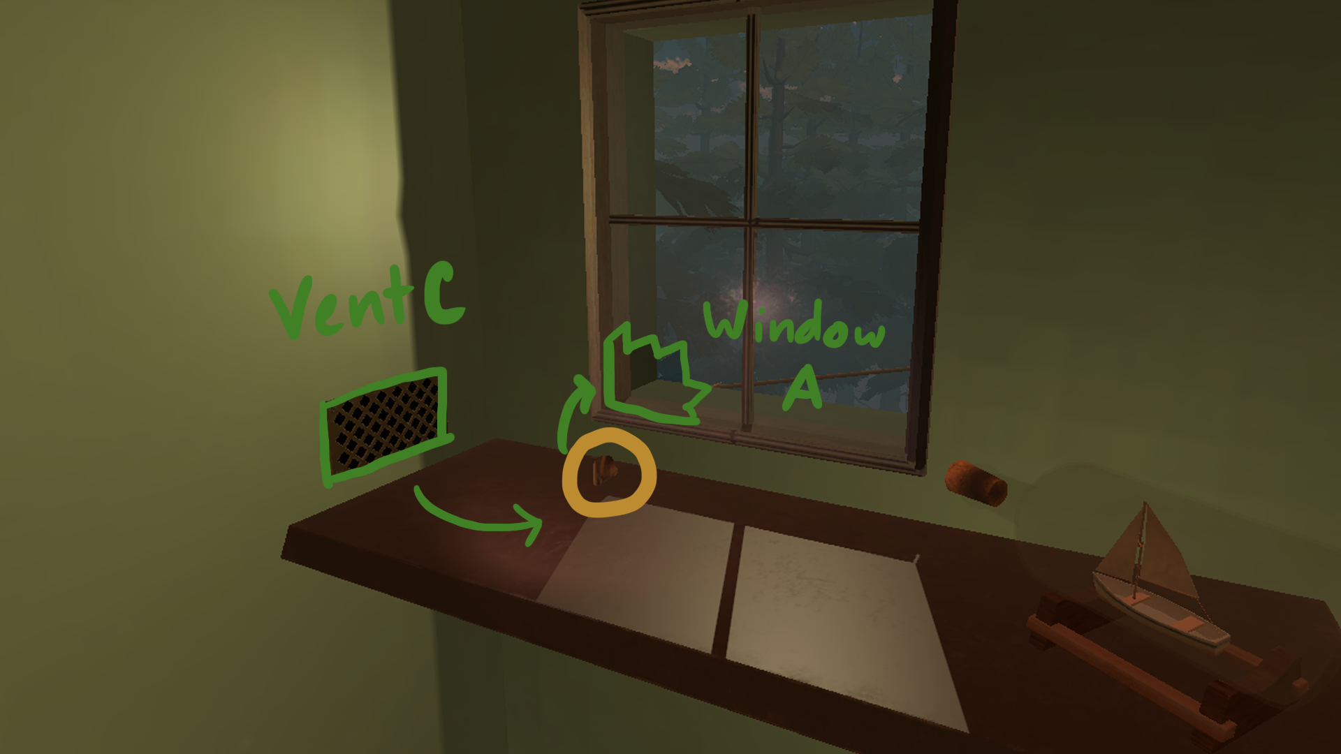 Figure 6 / Out the Window