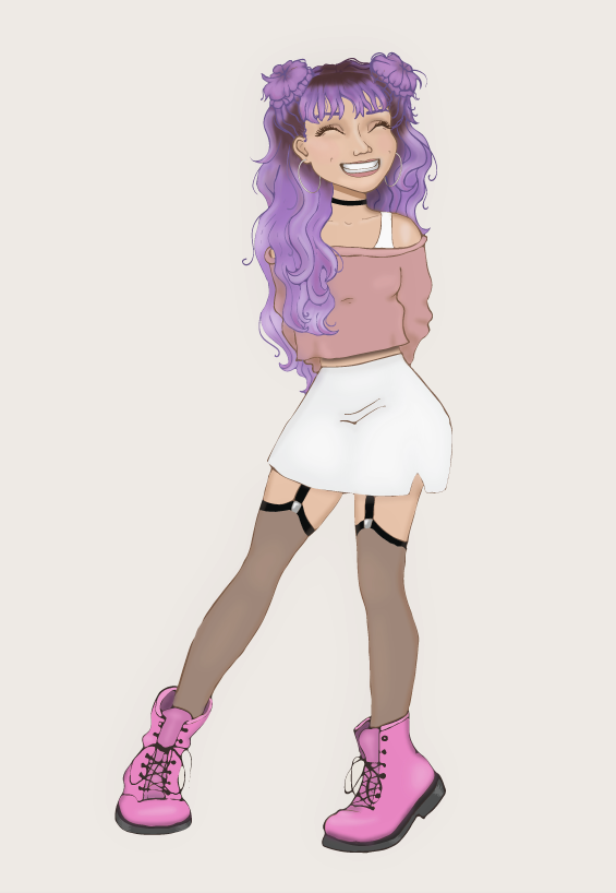 Character Design (made with Wacom tablet)