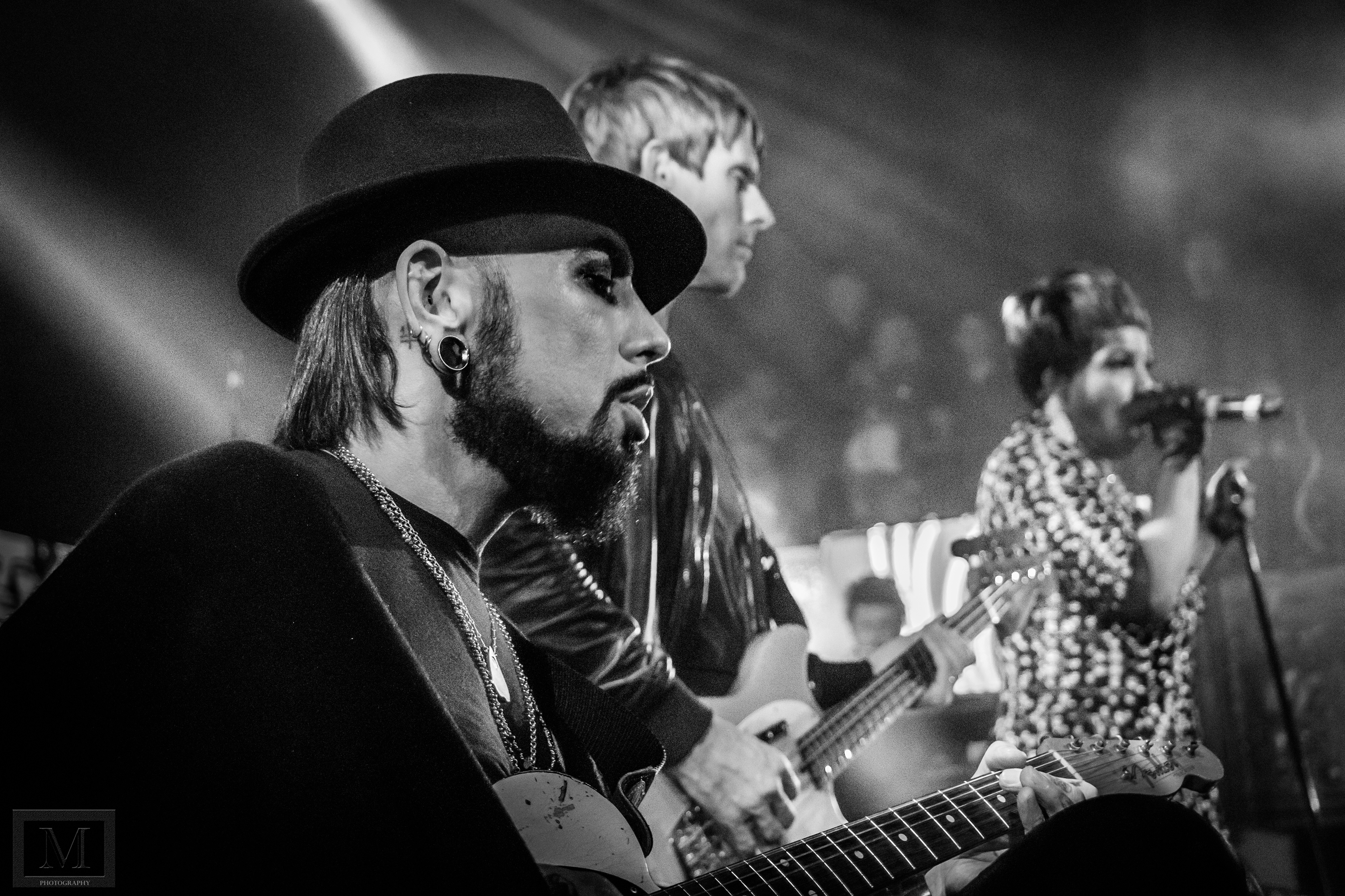 Dave Navarro, Chris Channey and Macy Gray