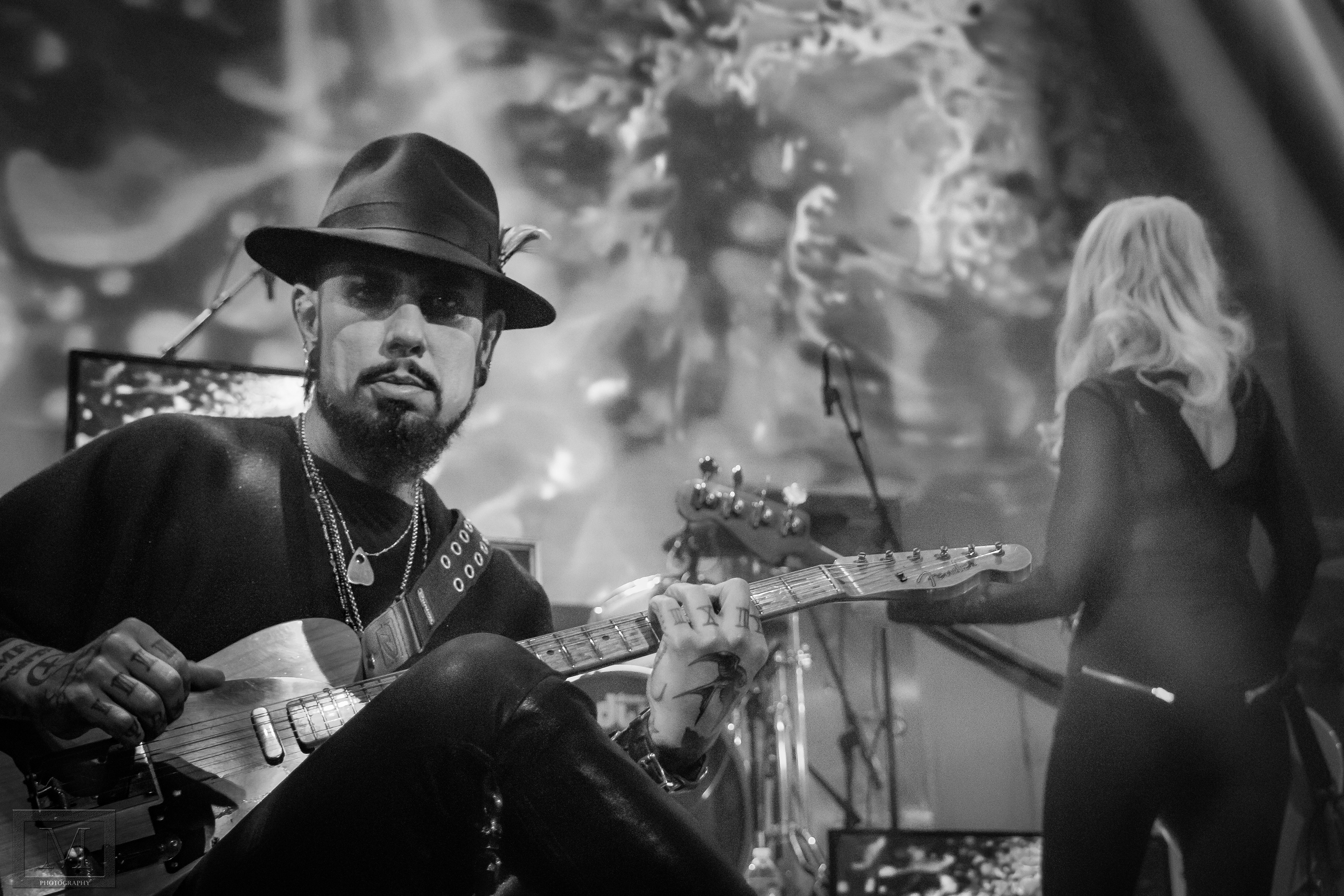 Dave Navarro and Jenny Vee