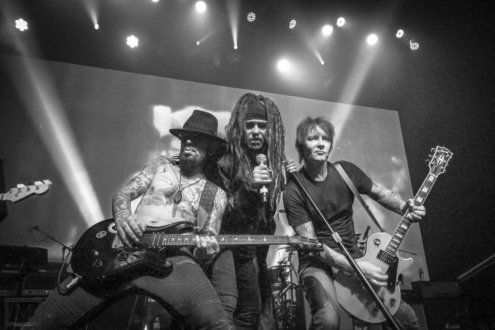 Dave Navarro, Al Jourgensen and Billy Morrison