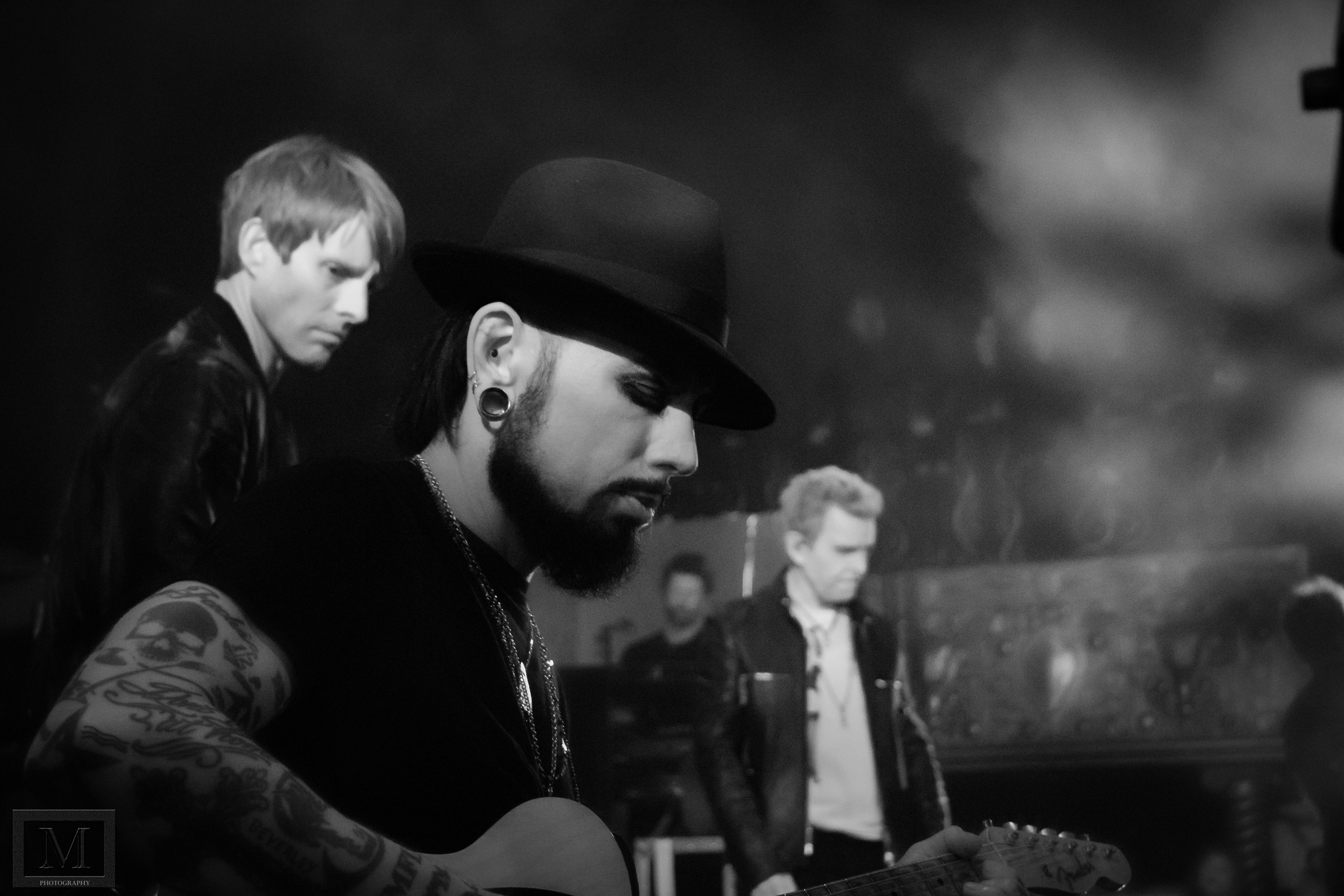 Chris Channey, Dave Navarro and Billy Idol