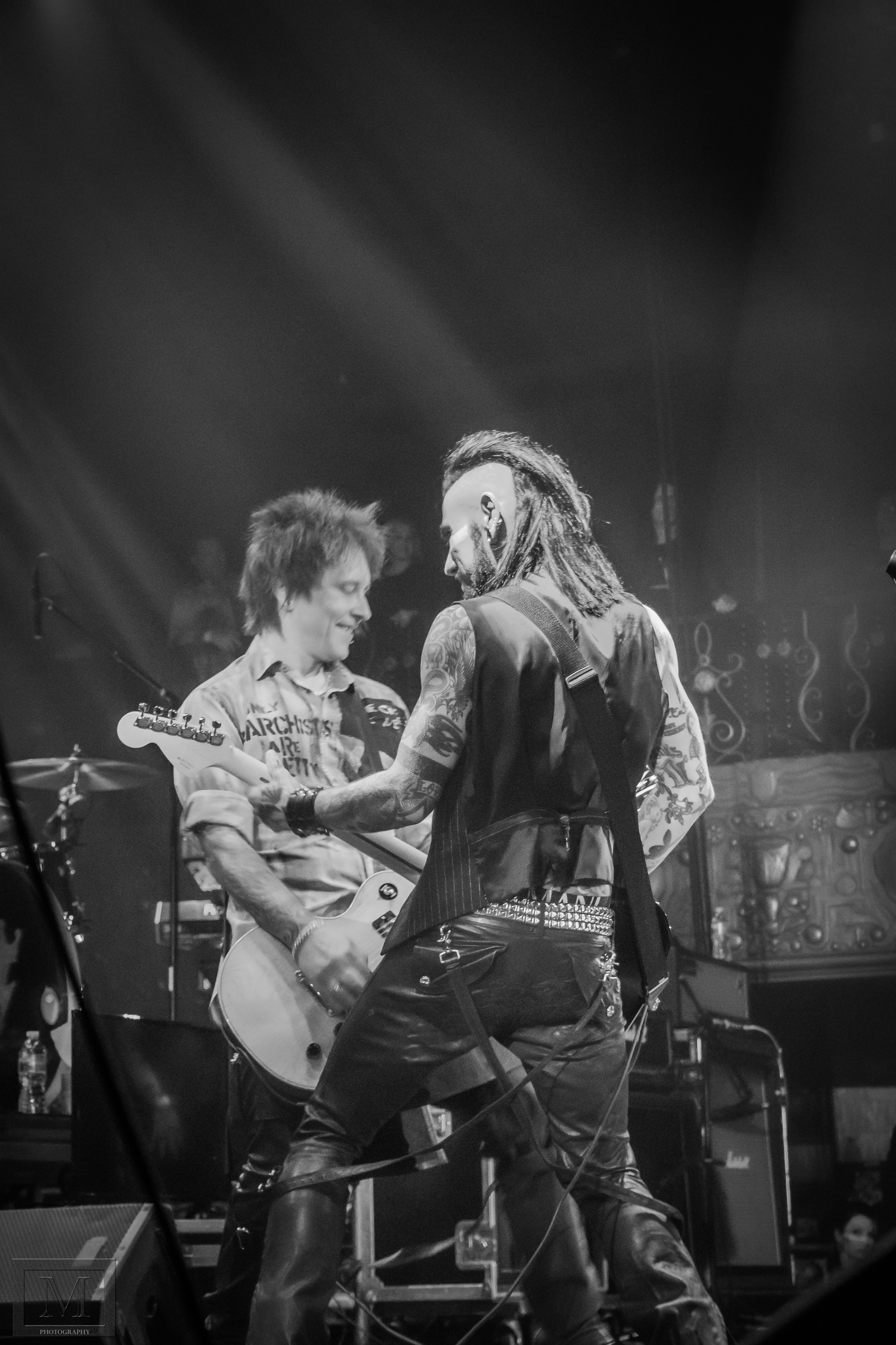 Billy Morrison and Dave Navarro