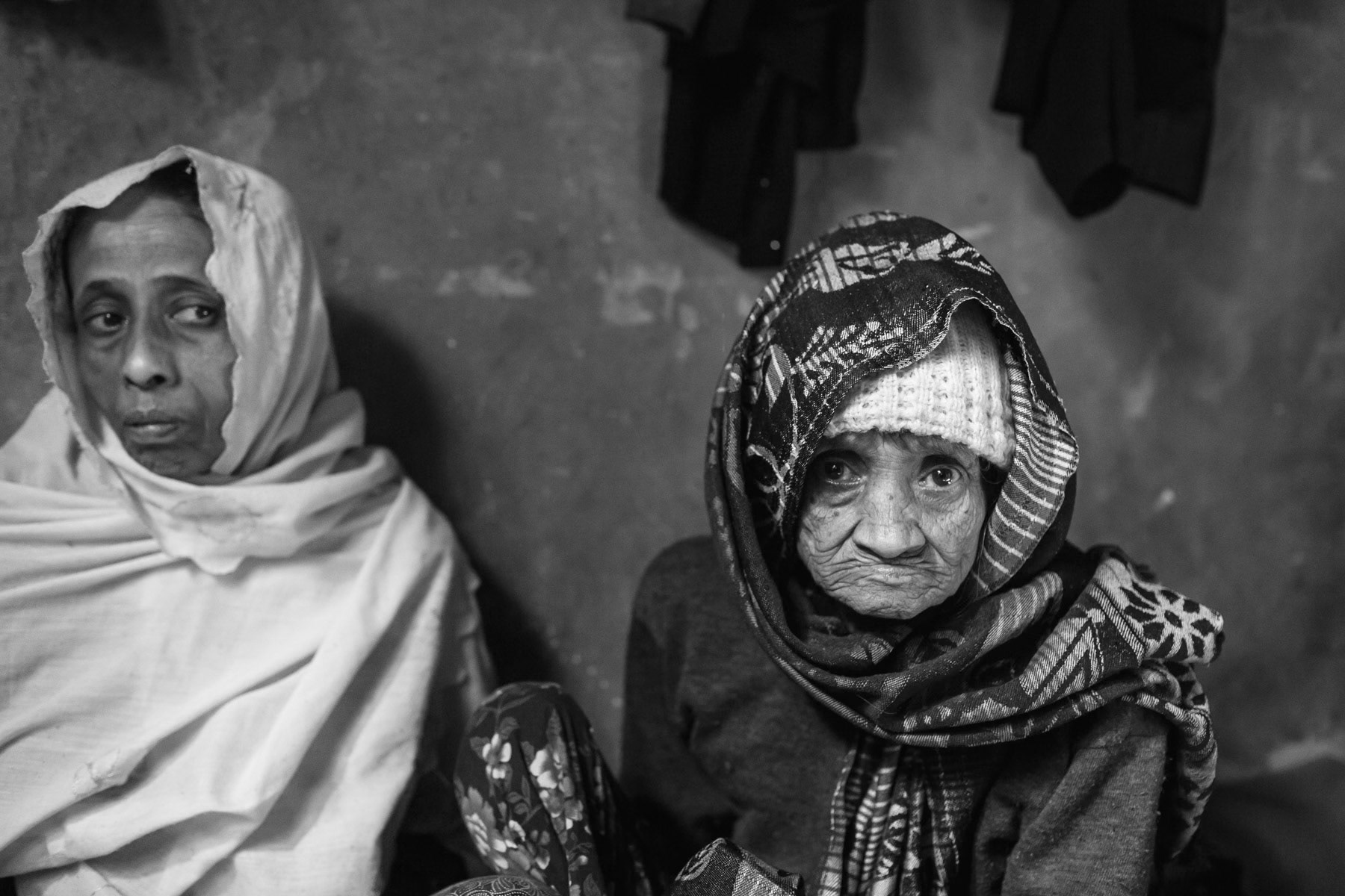 Rohingya resident of Shiram colony, since 2012 in India, Rajiv Naghar in the suburbs of New Delhi, India, January 2016