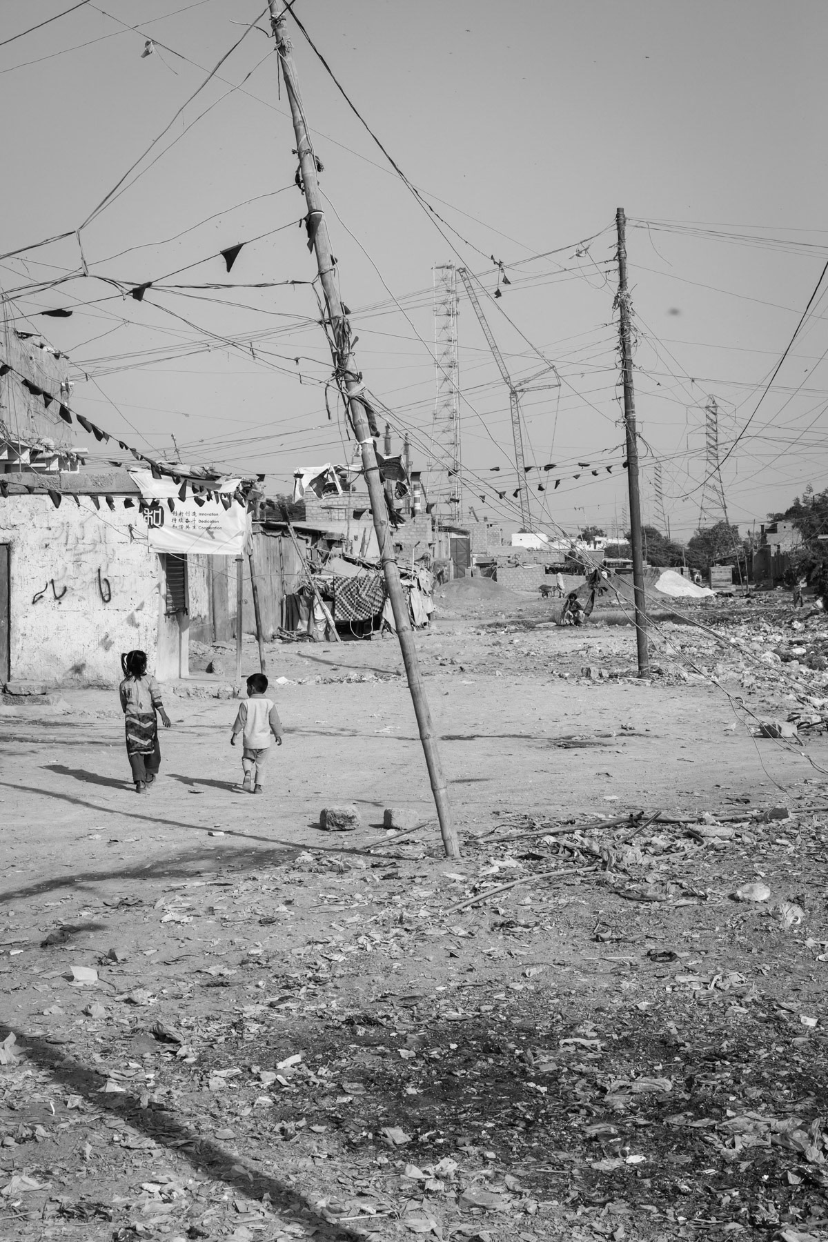 Bilal Colony, a majority Rohingya neighbourhood of Karachi, Pakistan, December 2016
