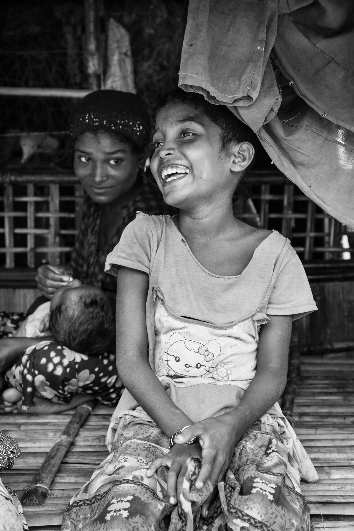 Dar Paing Rohingya camp, Sittwe, Myanmar, September 2015