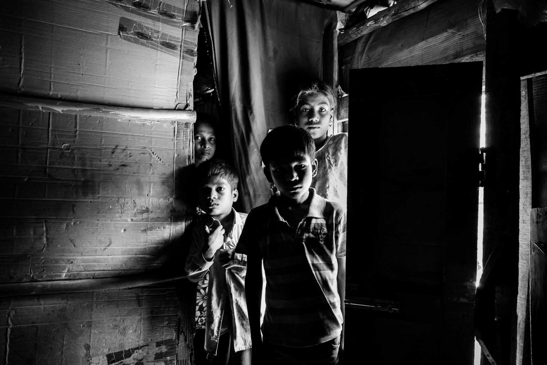 An estimated 7,500 Rohingya refugees live in Jammu in different neighbourhoods in makeshift camps and extremely dire conditions. Recently hate campaigns directed at them have put a serious doubt on their security. A lot are thinking of fleeing again. Bathandi camp in Jammu, Jammu and Kashmir province, India, June 2017