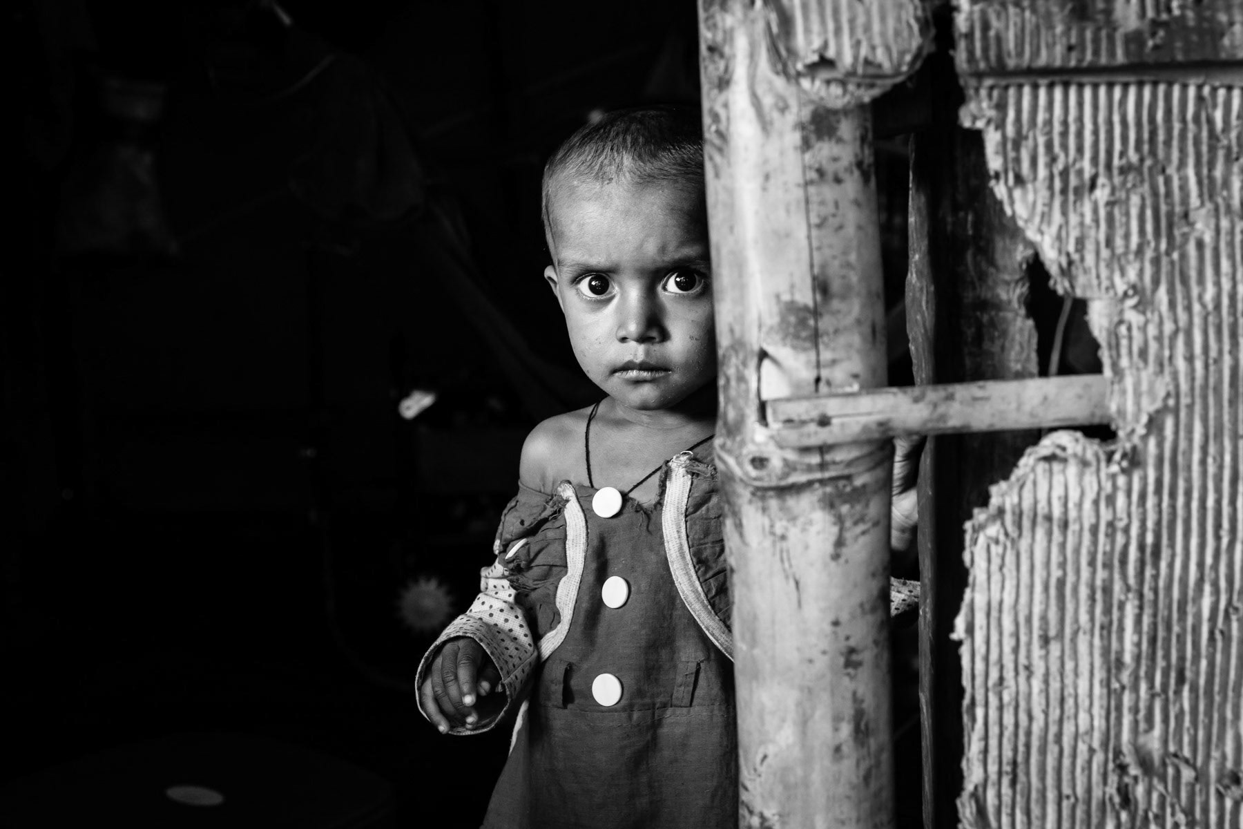 An estimated 7,000 Rohingya refugees live in Jammu in different neighbourhoods in makeshift camps and extremely dire conditions. Recently hate campaigns directed at them have put a serious doubt on their security. A lot are thinking of fleeing again. Bathandi camp in Jammu, Jammu and Kashmir province, India, June 2017