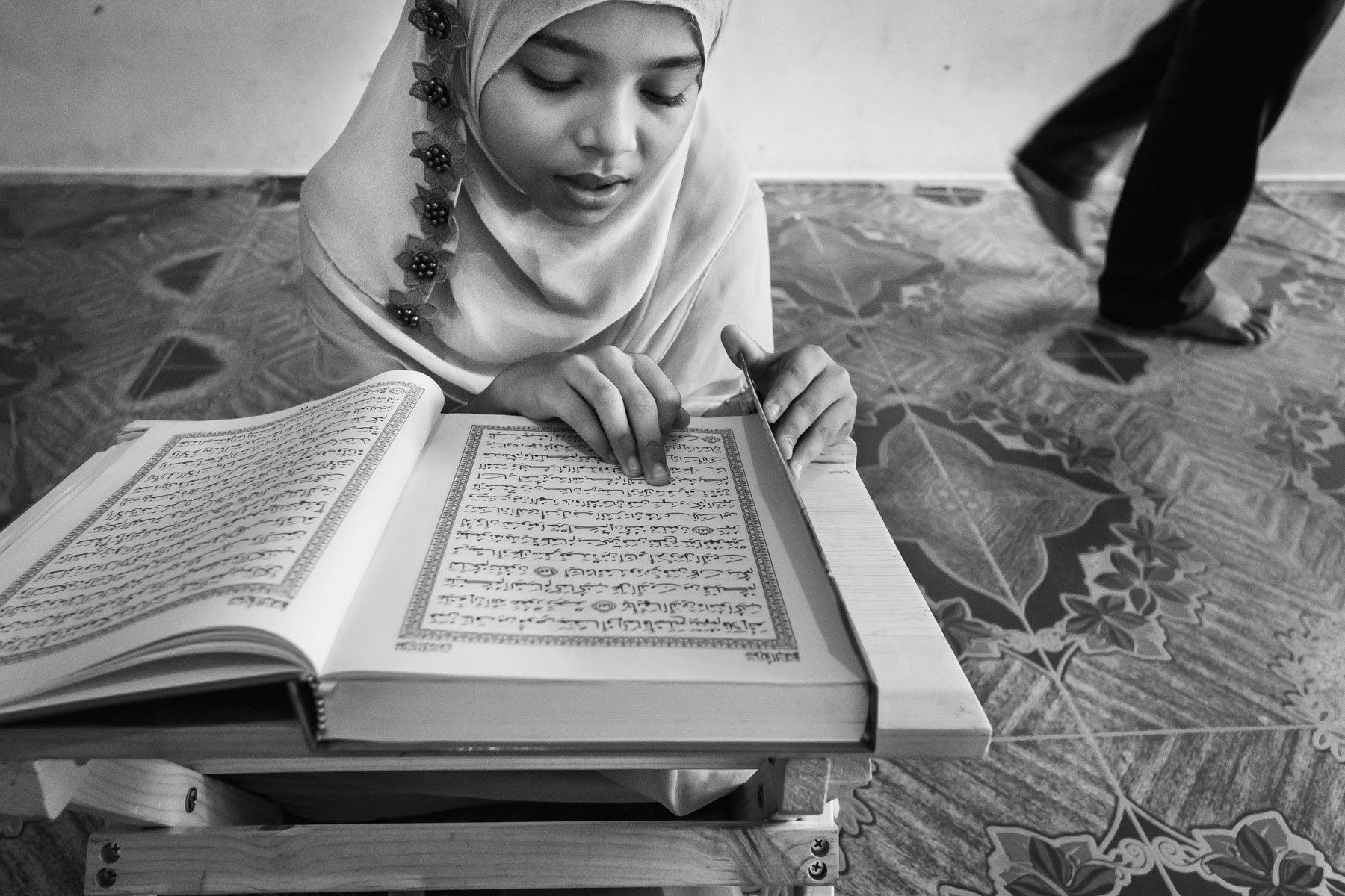 Coranic learning at the medressa. Klang, Malaysia, June 2016