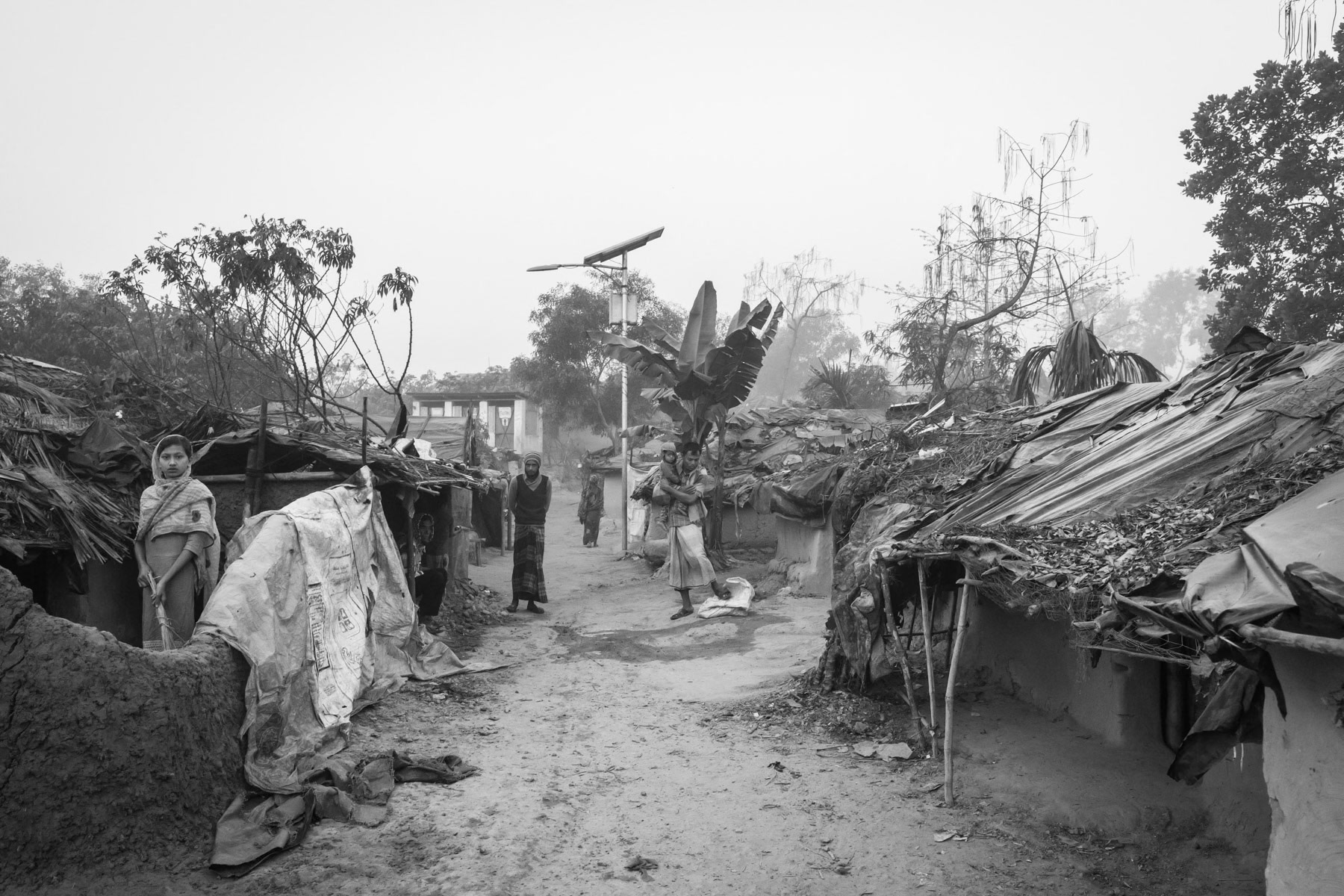 Rohingya refugee camp in southern Bangladesh, February 2017