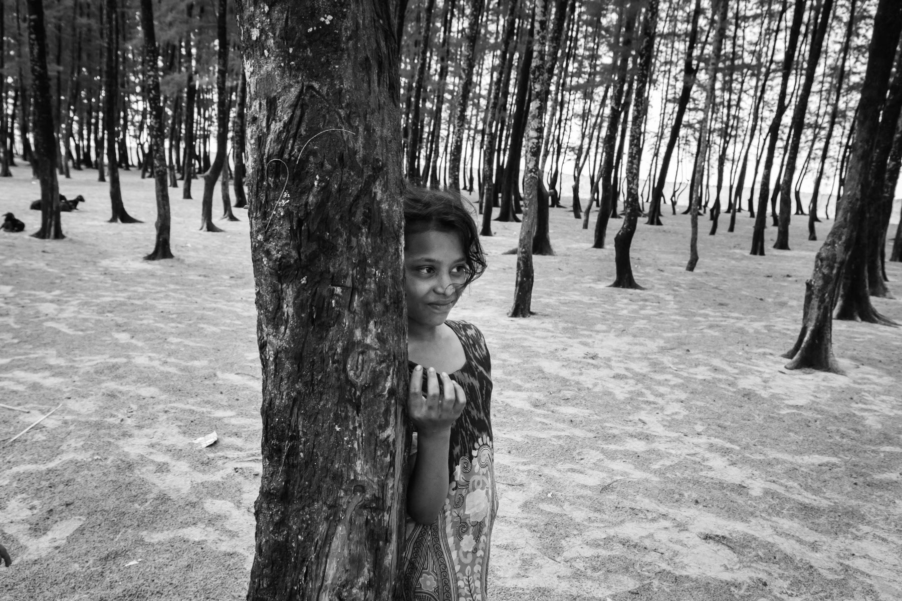 Rohingya refugee, Char Para on Maheskhali peninsula, Bangladesh, May 2016