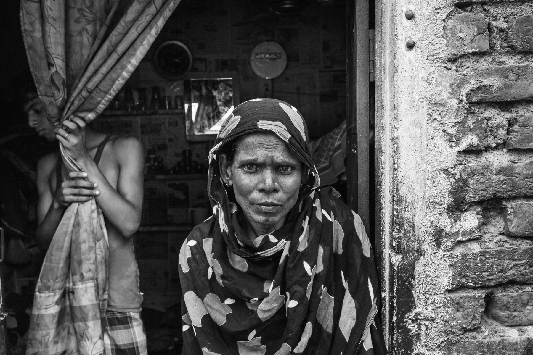 Rohingya refugees from Myanmar, Hasanpura in Jaipur, India, June 2016