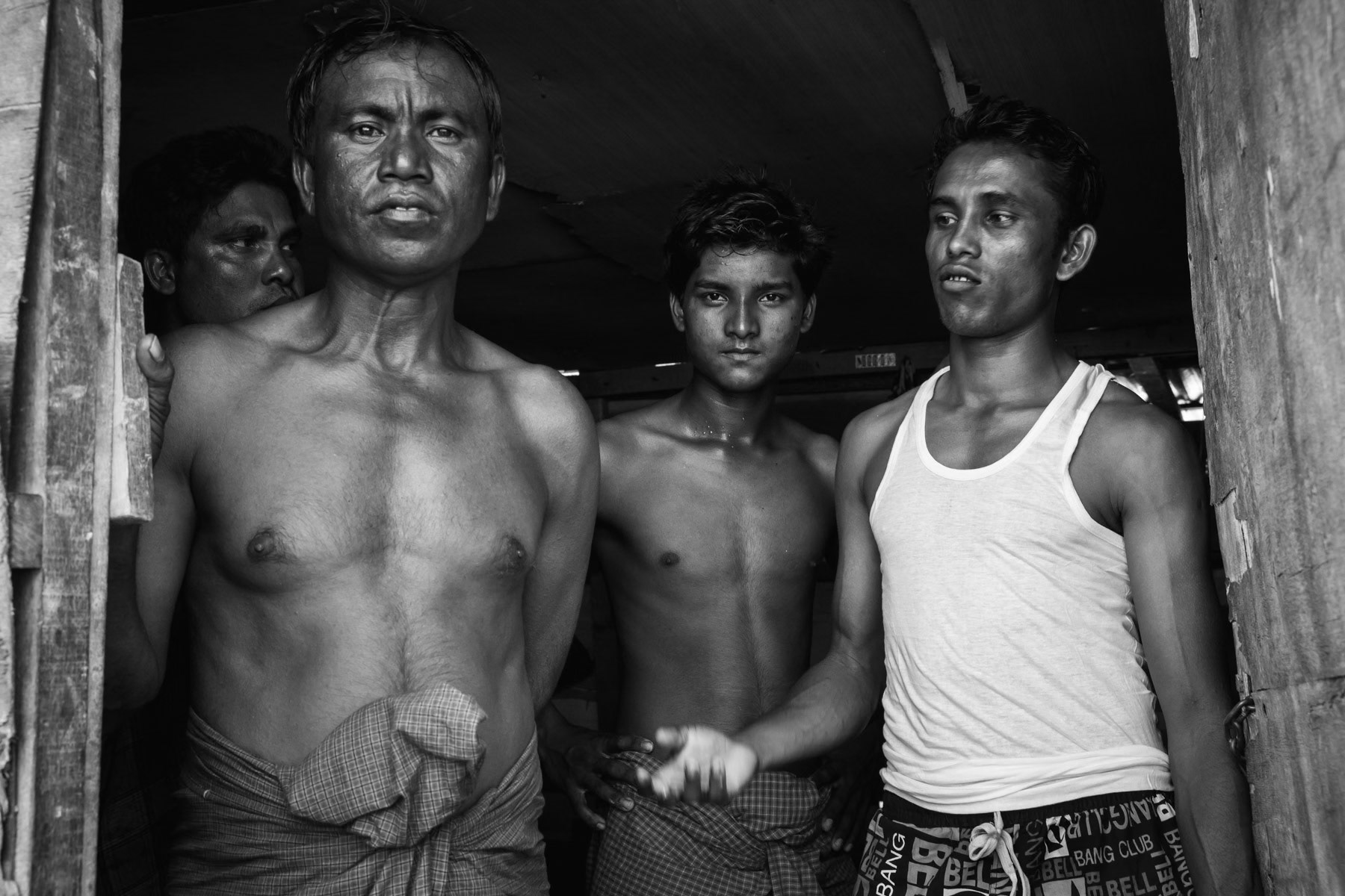 About 1,200 Rohingya work for the past 3 years on what is the largest concentration of Rohingya workers on any construction site in Malaysia. Most are single men that arrived in Malaysia during the past 4 years through human traffickers, less than 10% are registered with UNHCR exposing them to abuse and no protection. Desa Ku in Kedai, Malaysia, June 2017