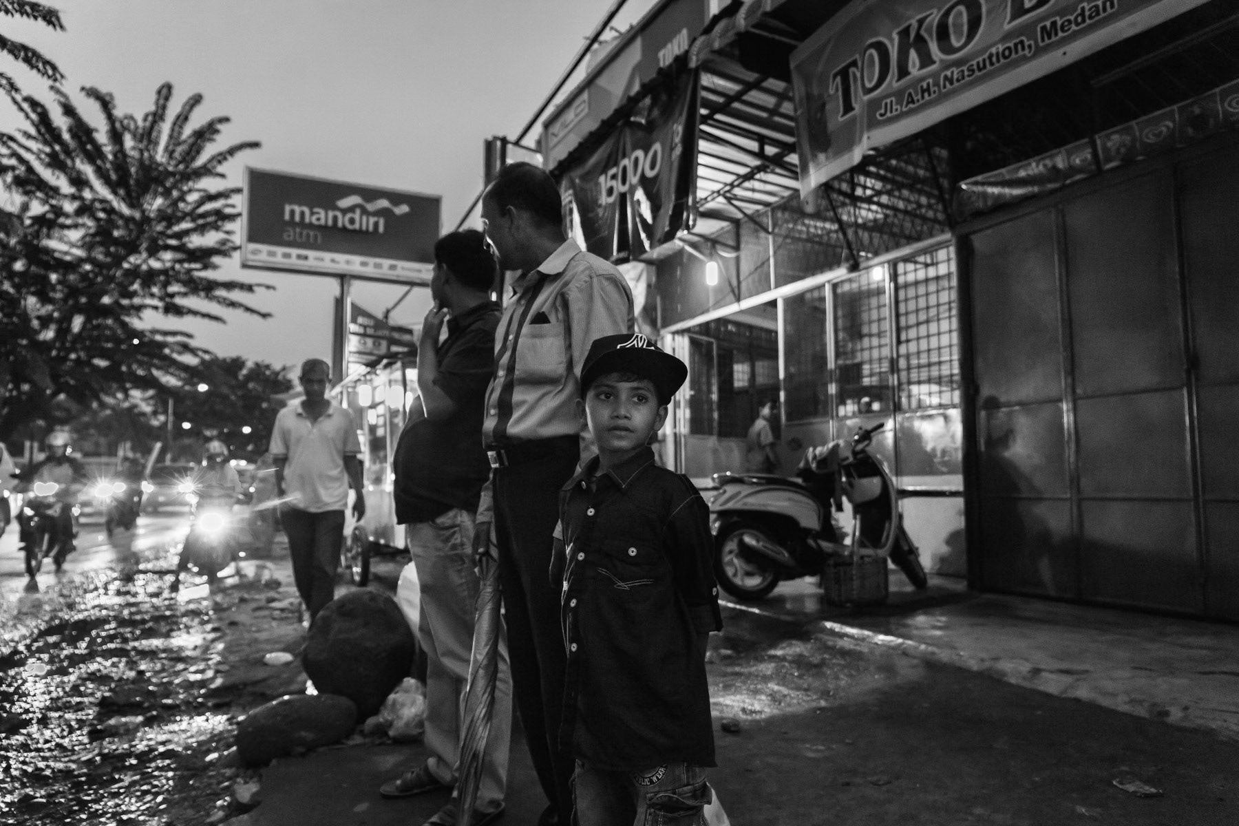 Stateless Rohingya refugees stuck in Indonesia since 2013 and waiting re-settlement in third countries. Medan, Indonesia, October 2016