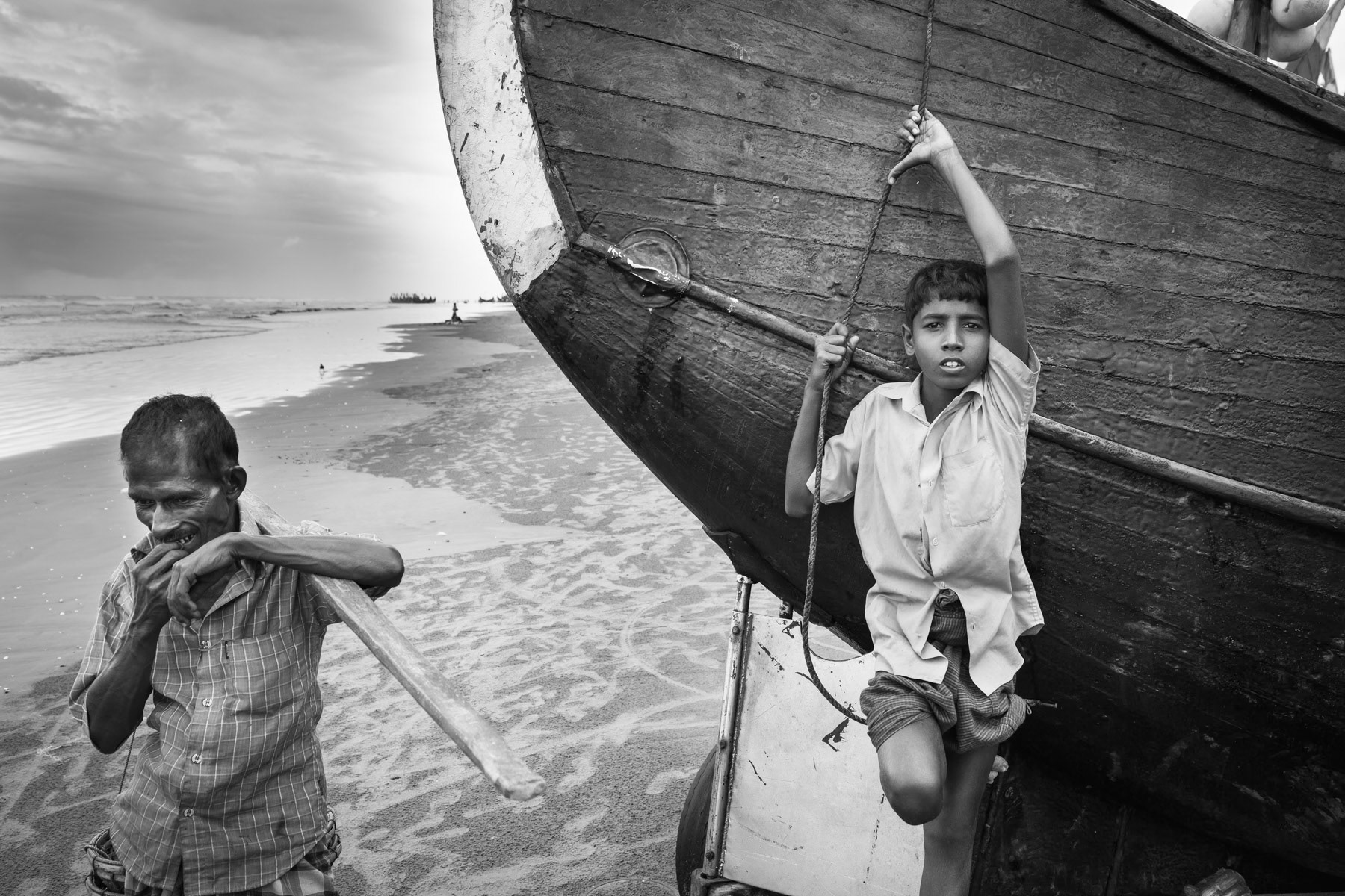Rohingya refugees in Teknaf district at the border with Myanmar, Bangladesh, June 2015