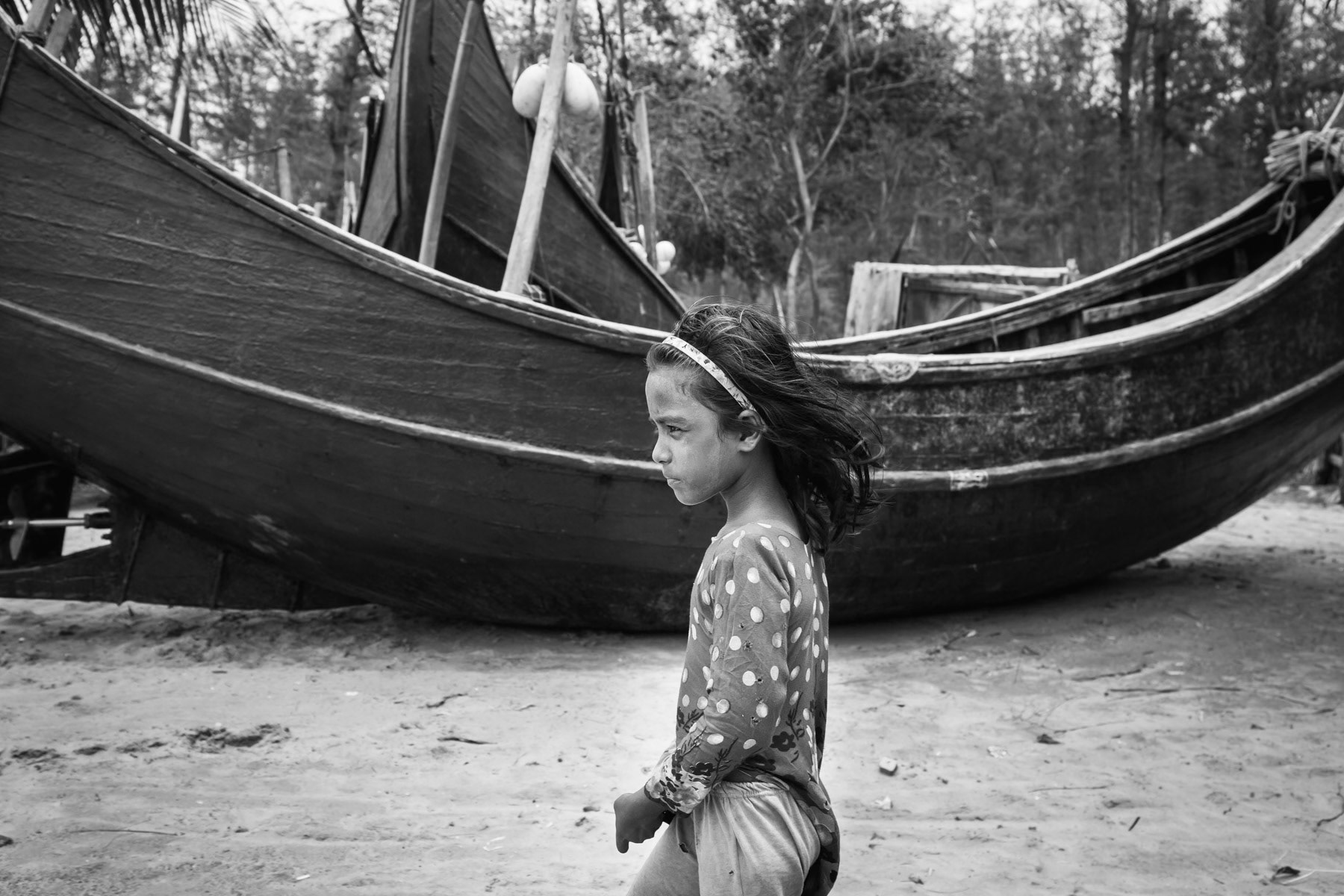 Shamlapur beach near Teknaf, Bangladesh, May 2016