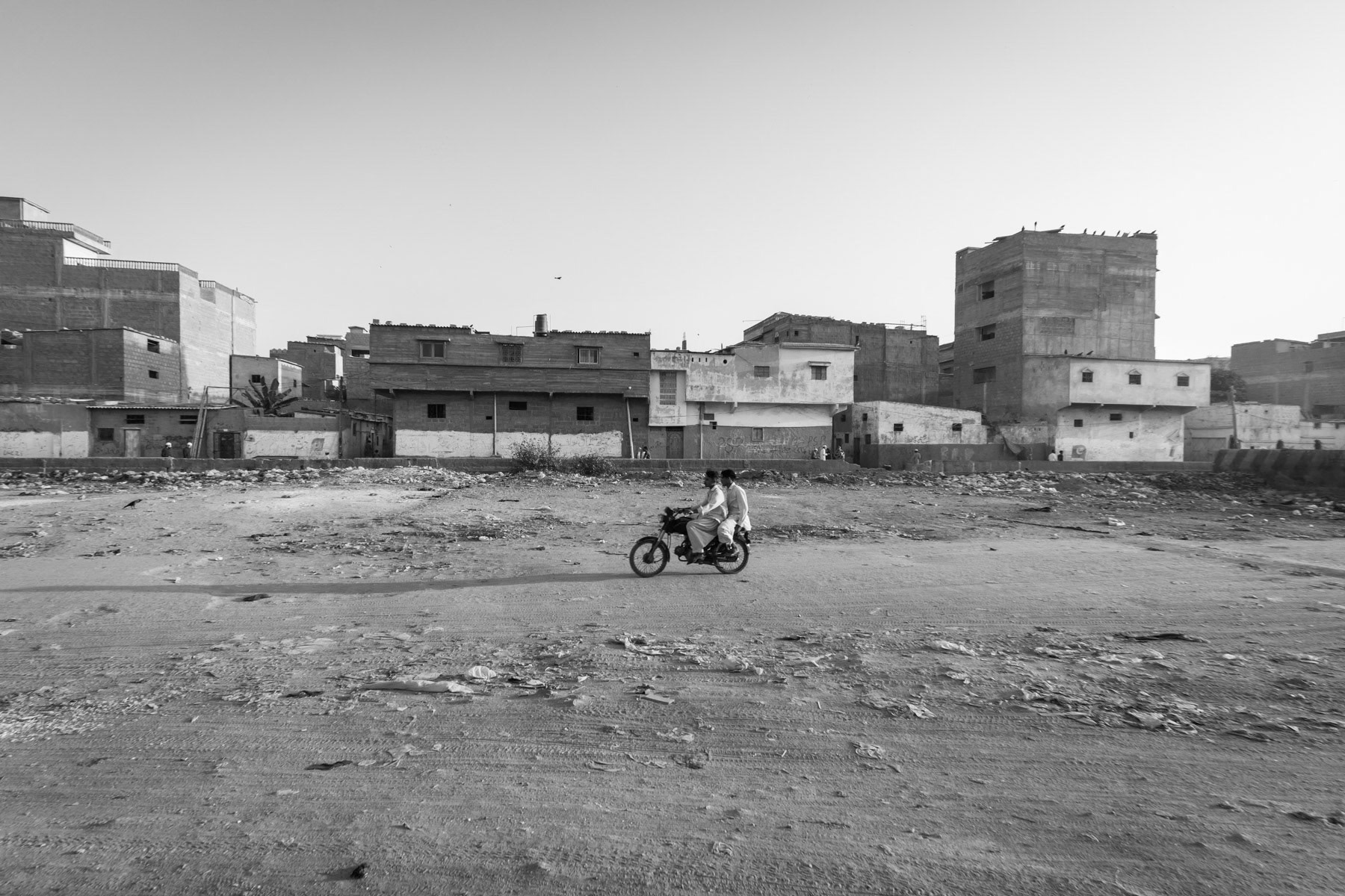 Rohingya neighbourhood in Karachi, Burma Colony, Pakistan, March 2018