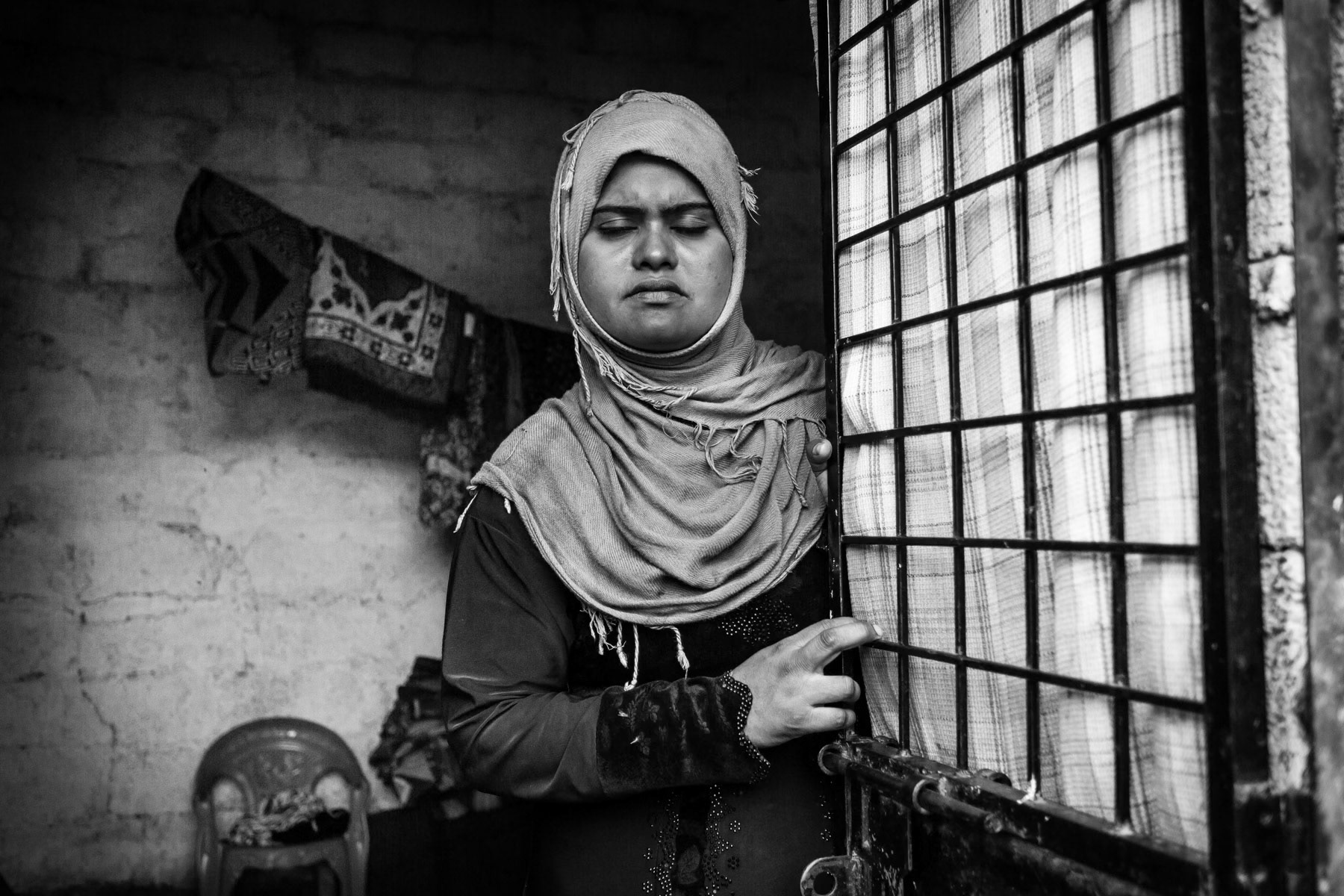Urban Rohingya refugee, Hyderabad, India, June 2016