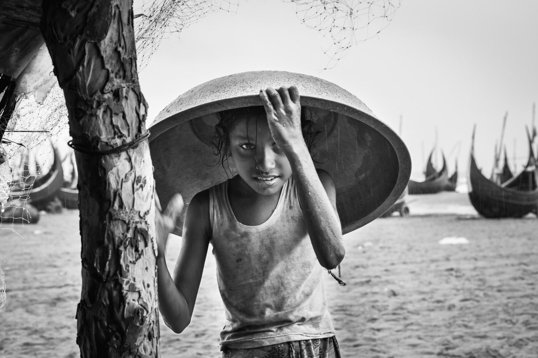 Start of the monsoon. Shamlapur, Bangladesh, May 2016