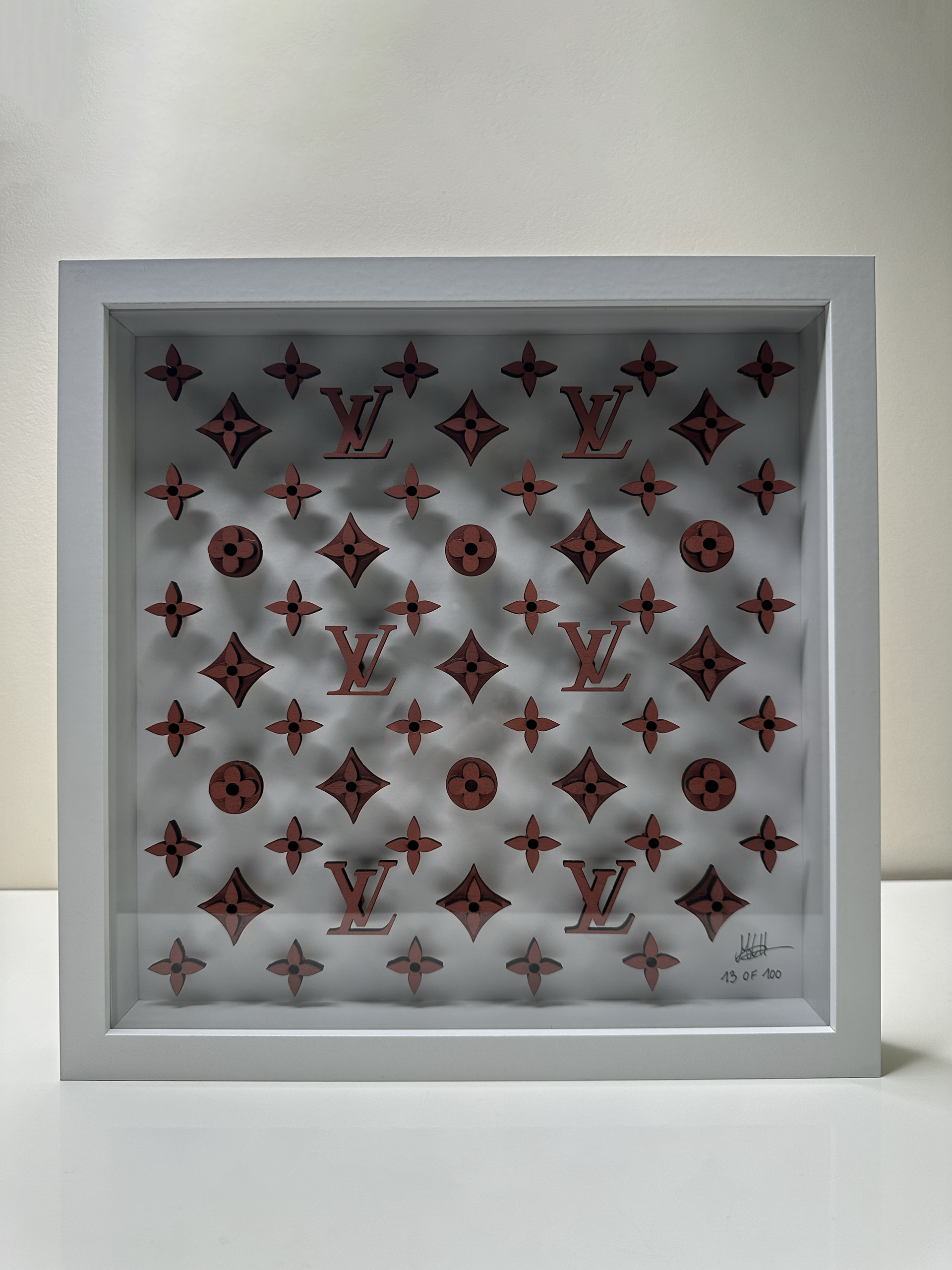 Shadow Box Terracotta LV - 30x30 cm