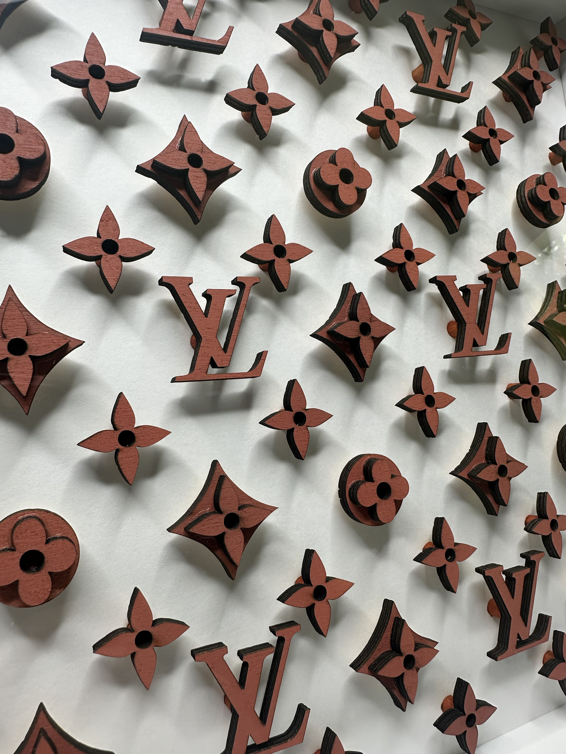 Shadow Box Terracotta LV - 30x30 cm