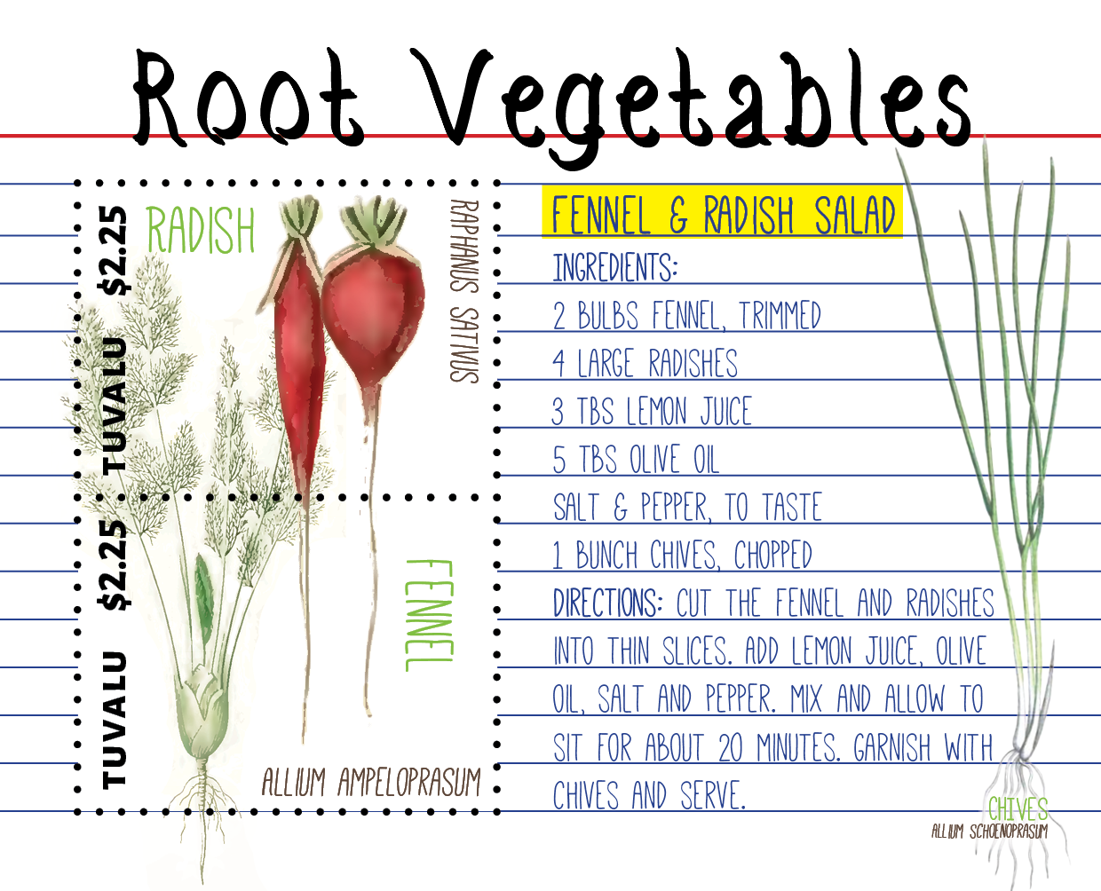 Vegetables for Tuvalu