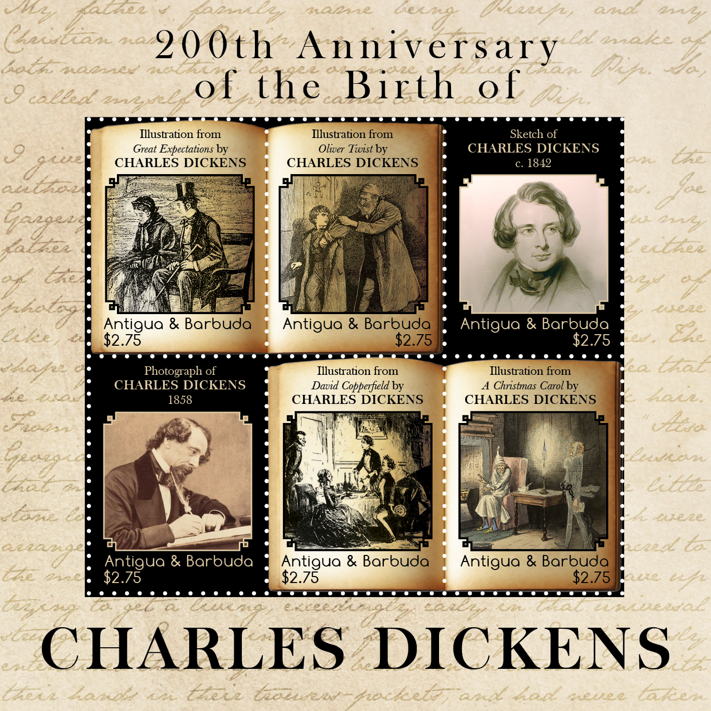 Charles Dickens for Antigua