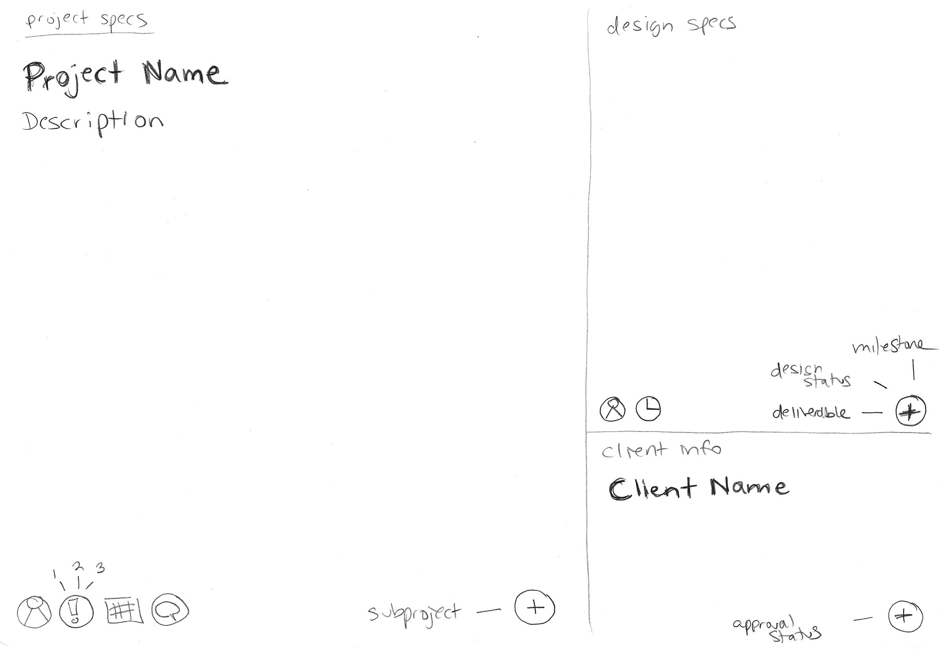 Blank Project Screen (first try)